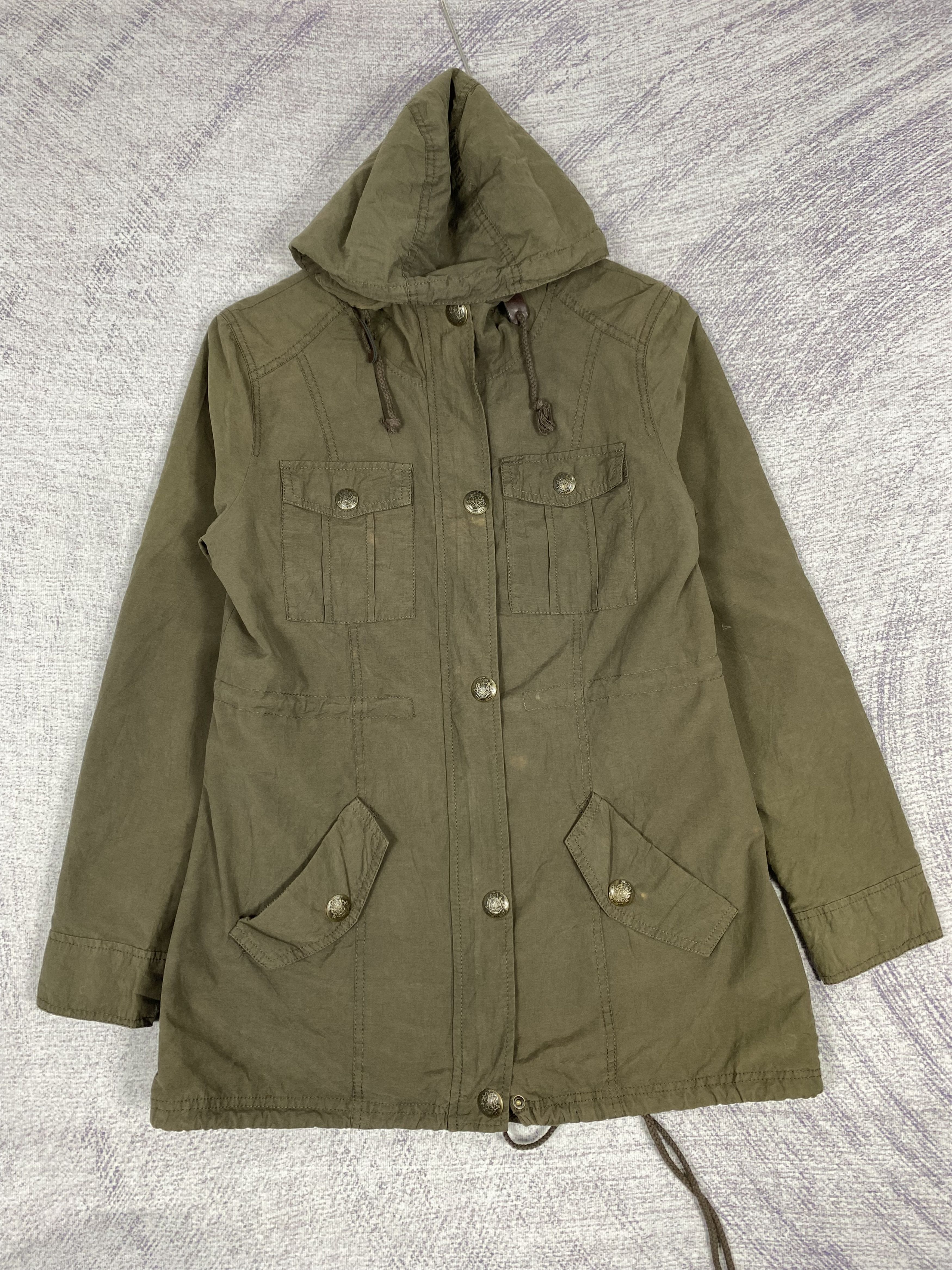 Japanese Brand Vintage Jessy Logan Multi Pocket Parkas Canvas Jacket Size US L / EU 52-54 / 3 - 1 Thumbnail