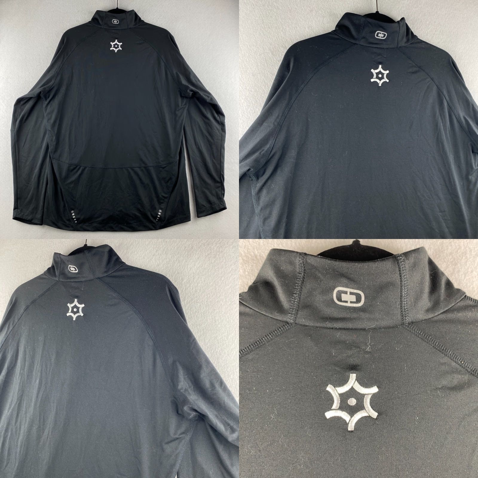 Vintage VINTAGE Ogio Jacket Mens XL Black Endurance Running 1/4 Zip Light Weight Size US XL / EU 56 / 4 - 10 Thumbnail