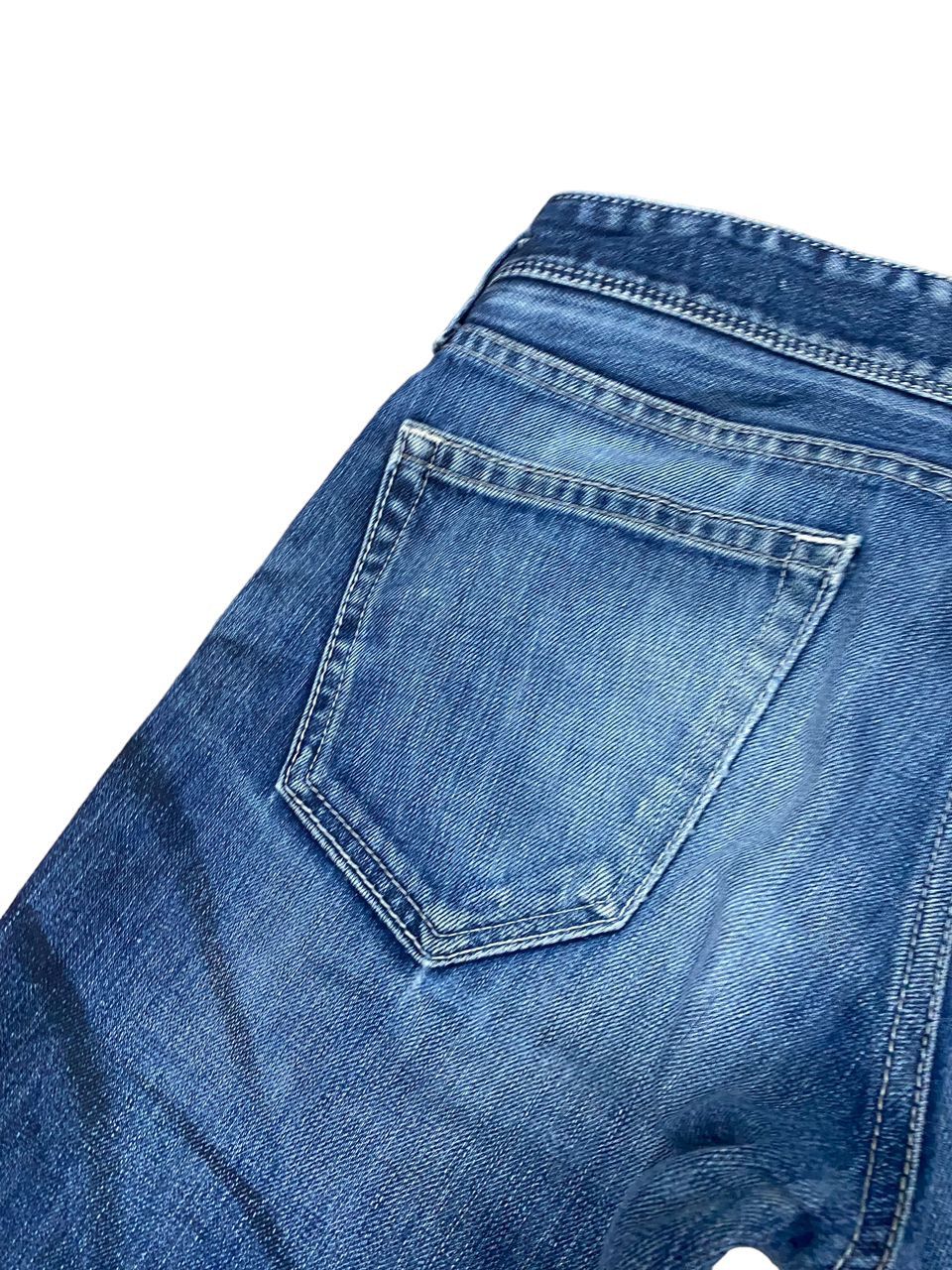 If Six Was Nine 💥FLARE 💥MURDER LICENSE BOOTCUT DISTRESSED DENIM Size US 32 / EU 48 - 6 Thumbnail