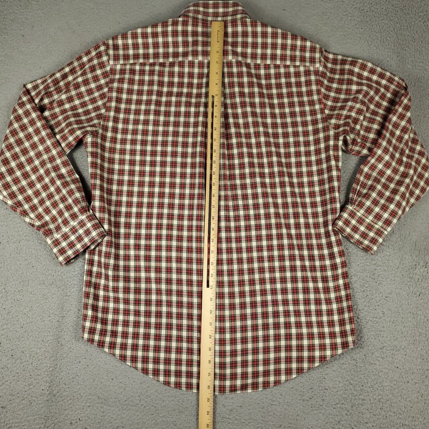 Brooks Brothers Brooks Brothers Shirt Mens M Red Plaid Button-Up Long Sleeve Size US M / EU 48-50 / 2 - 3 Thumbnail
