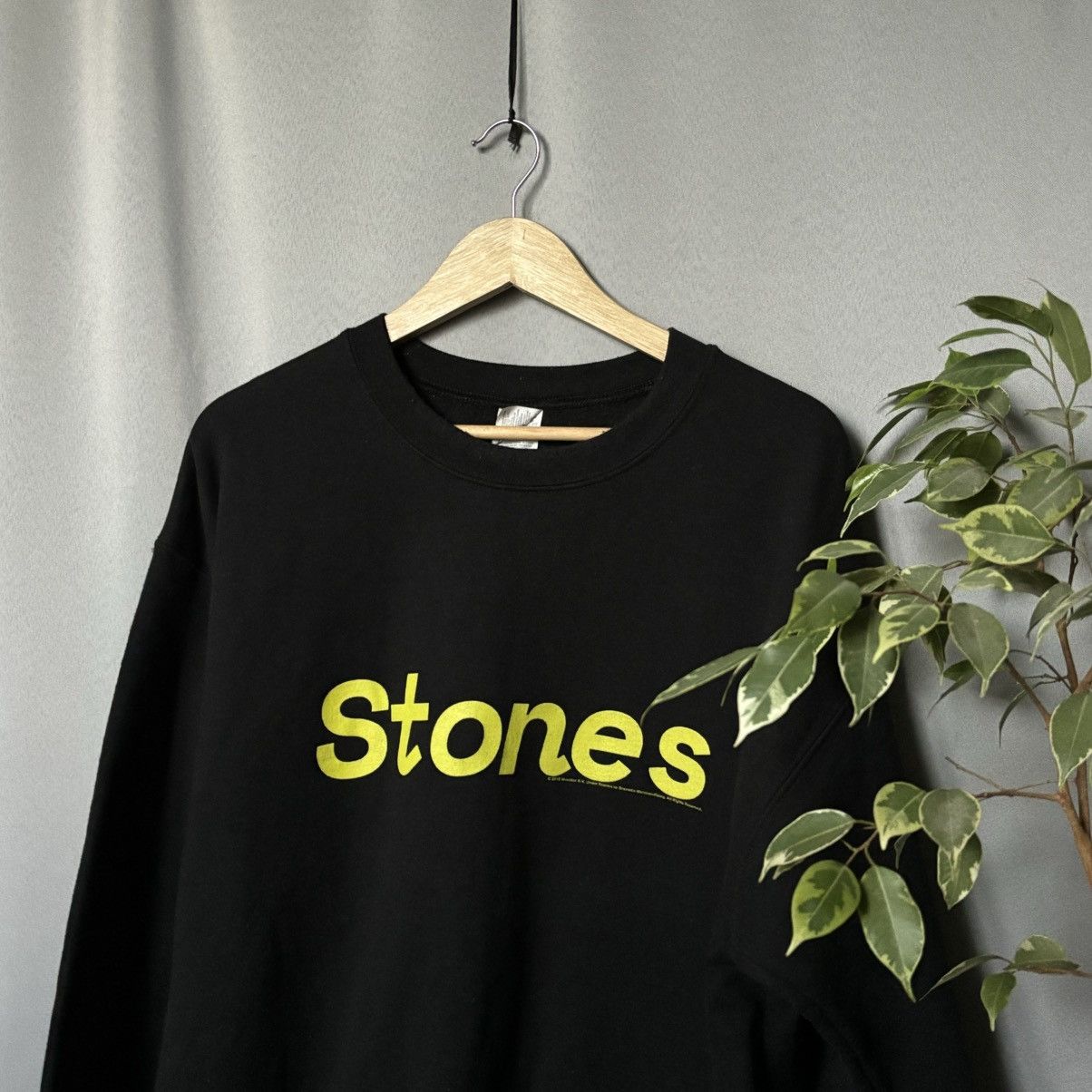 Band Tees Stones vintage sweatshirt large black big logo rare Size US L / EU 52-54 / 3 - 3 Thumbnail