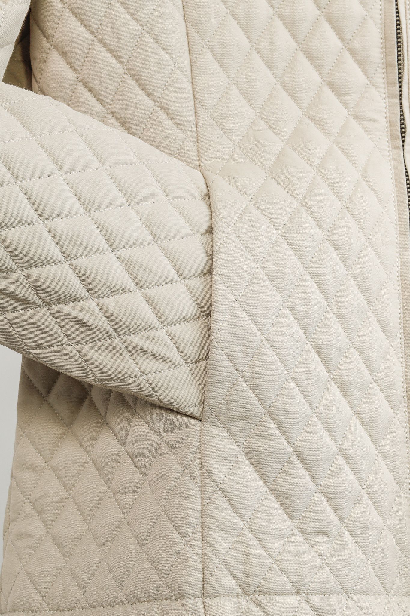 Burberry Burberry White Quilted Snap-Closure Jacket Size XS / US 0-2 / IT 36-38 - 10 Thumbnail