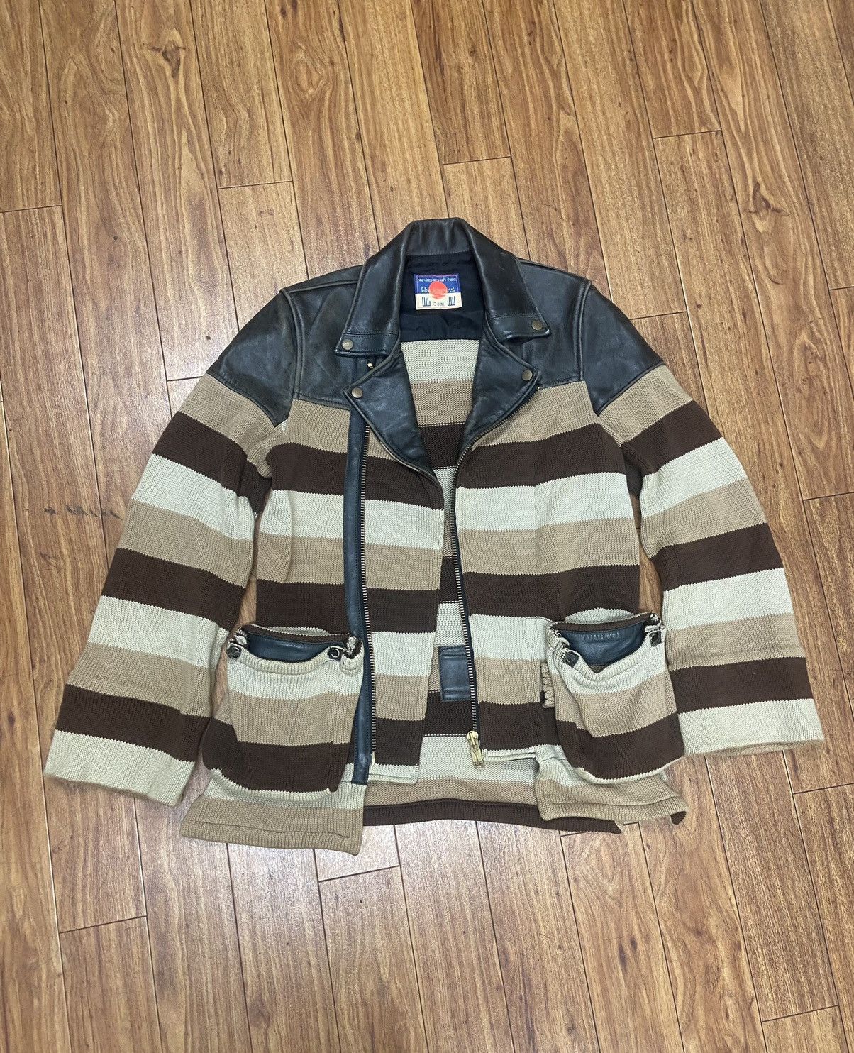 Blackmeans Blackmeans 2012 Knitted Riders Jacket Size US M / EU 48-50 / 2 - 1 Thumbnail