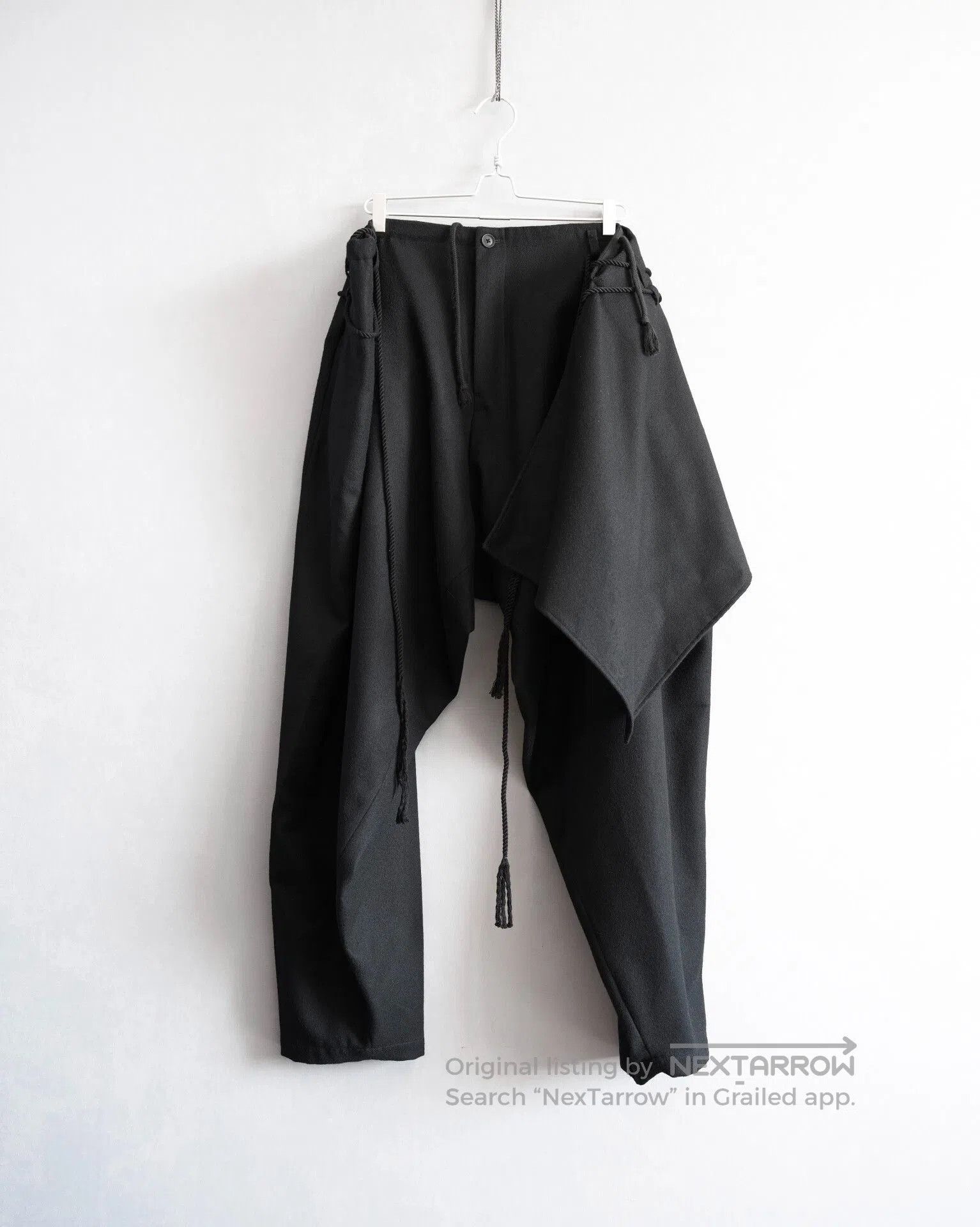 Yohji Yamamoto Yohji Yamamoto Dropped Crotch Pants. Size US 28 / EU 44 - 1 Thumbnail