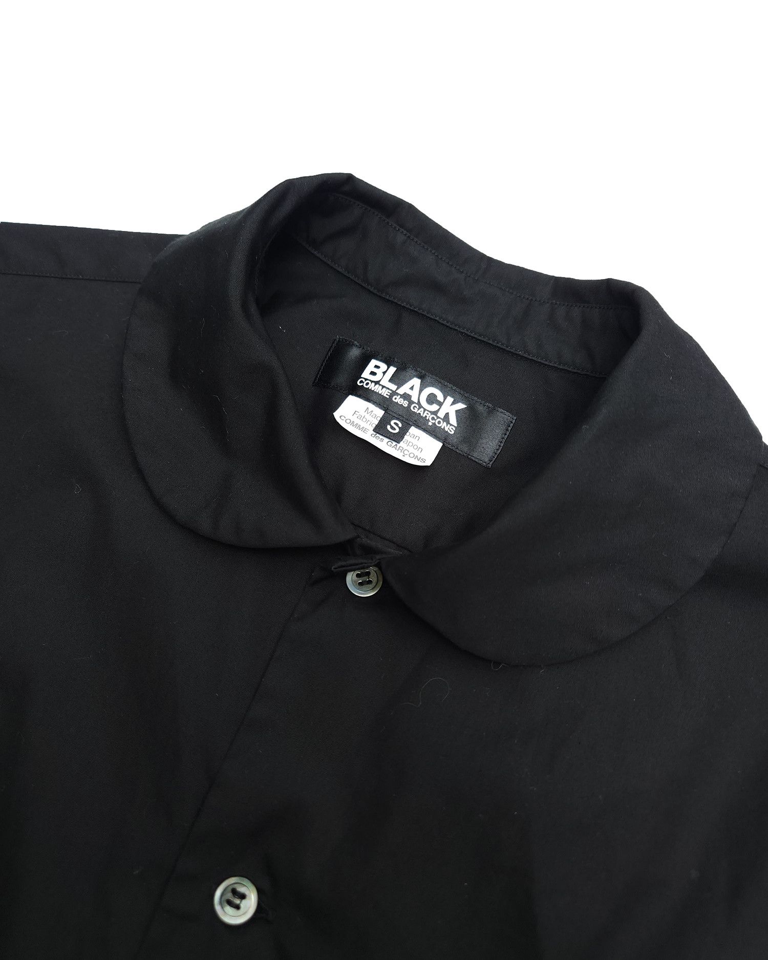 Comme des Garcons Black Comme des Garçons Peter Pan Collar Shirt Size US S / EU 44-46 / 1 - 2 Thumbnail