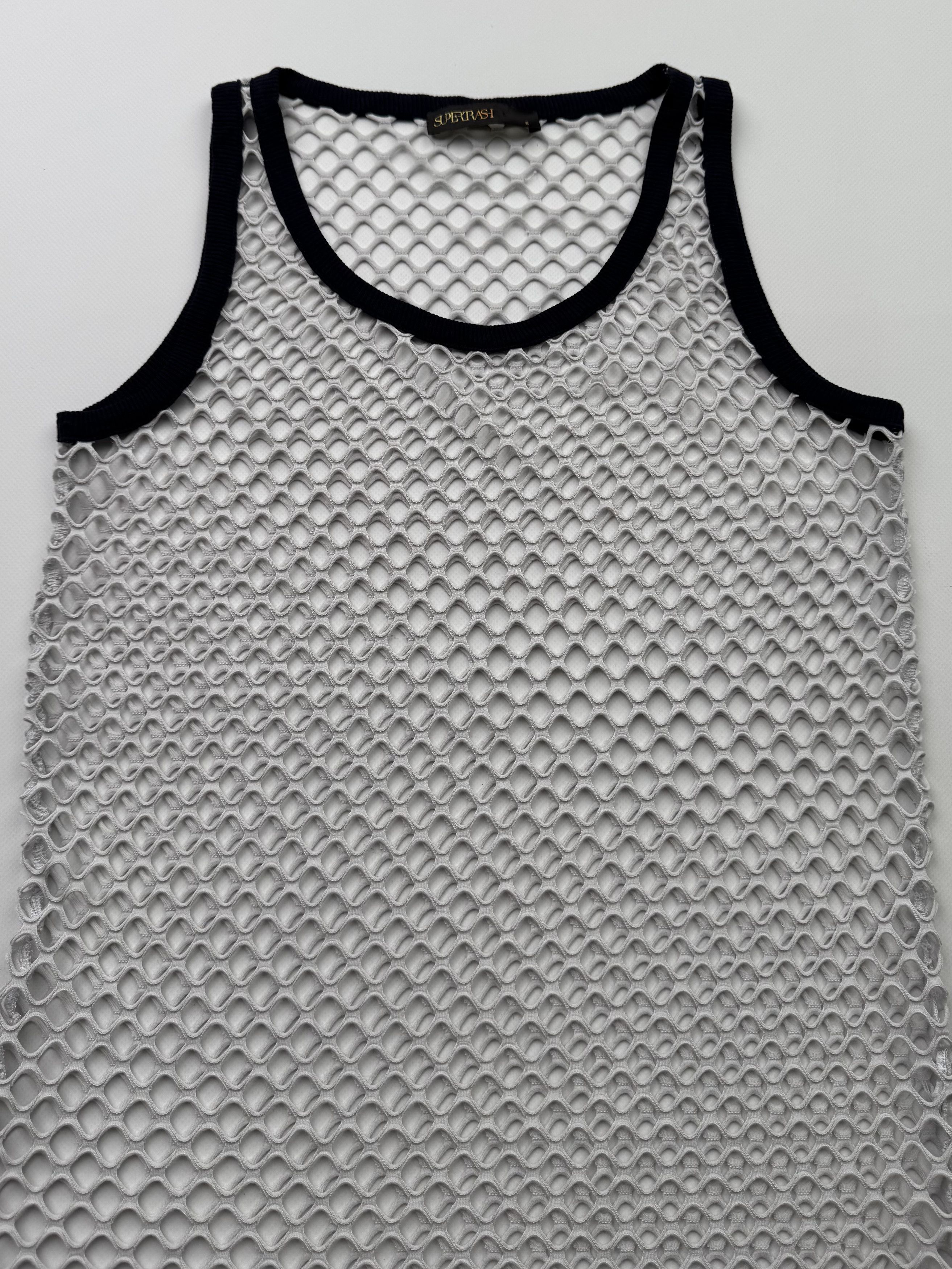If Six Was Nine Vintage Mesh Tank Top B644(V465)E2 Size US S / EU 44-46 / 1 - 2 Thumbnail