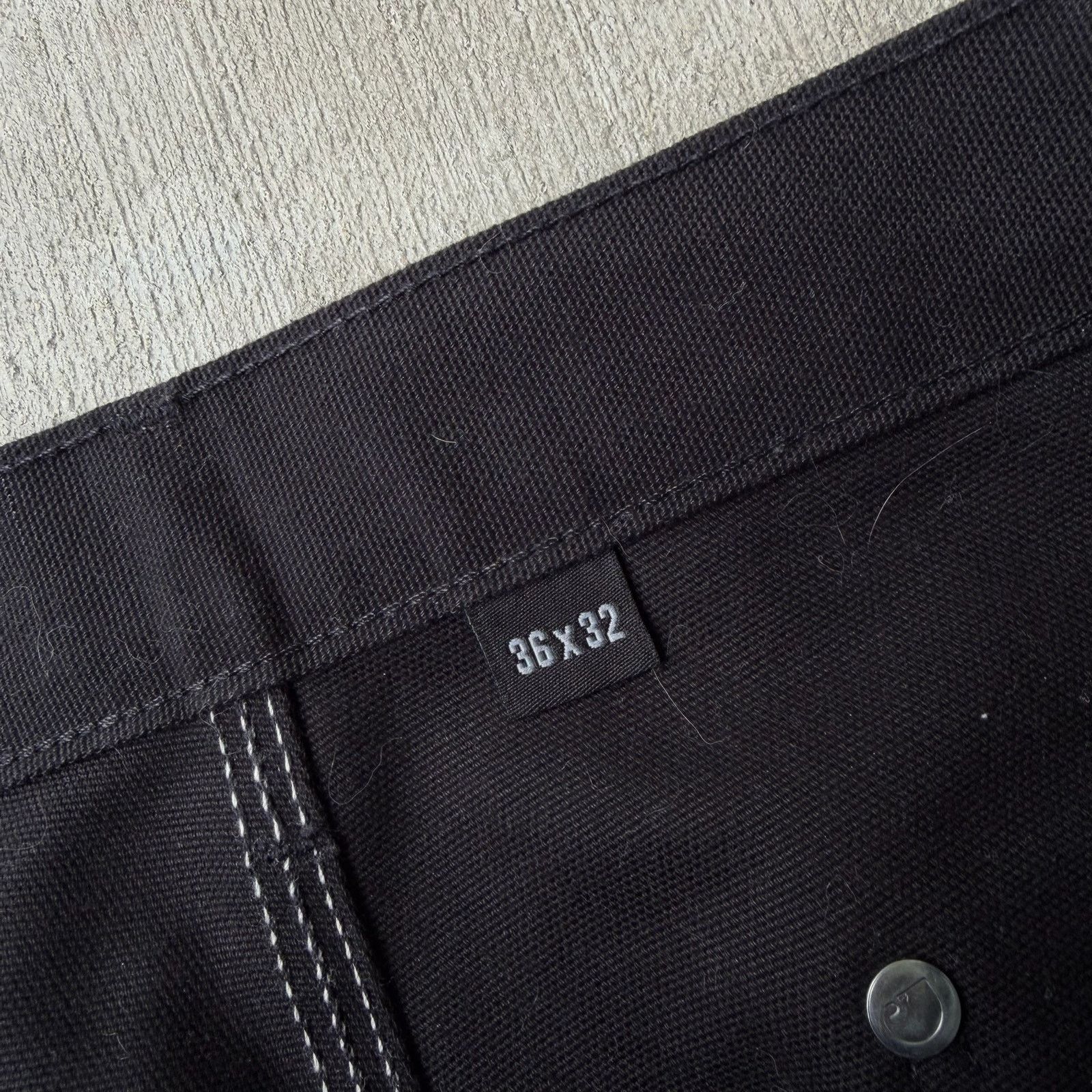 Carhartt × Vintage Carhartt black double knee work wear carpenter pants Size US 37 - 8 Thumbnail