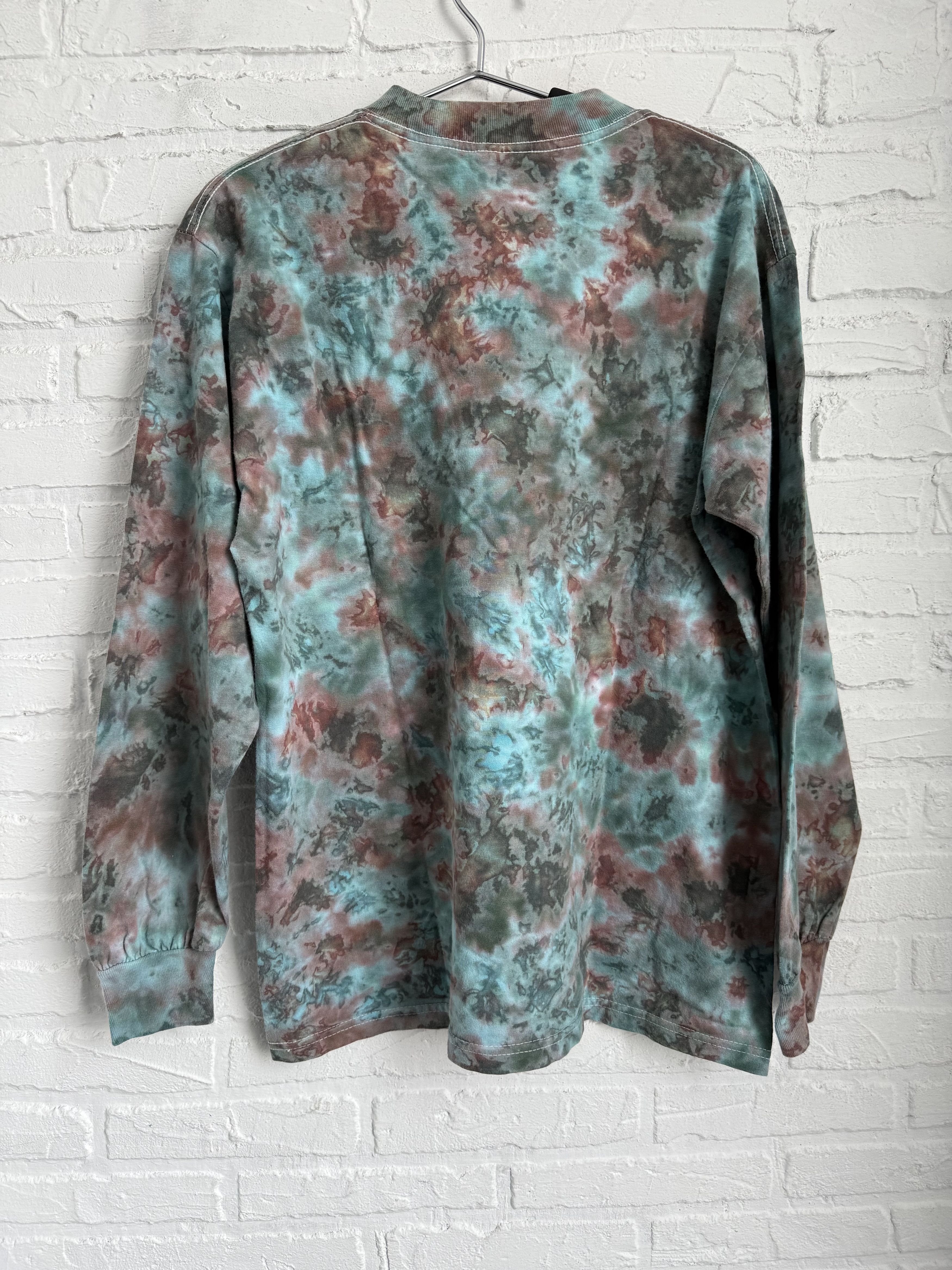 Band Tees Vintage 90s Woodstock Festival NY Tie Dye long sleeve tee Size US M / EU 48-50 / 2 - 6 Thumbnail