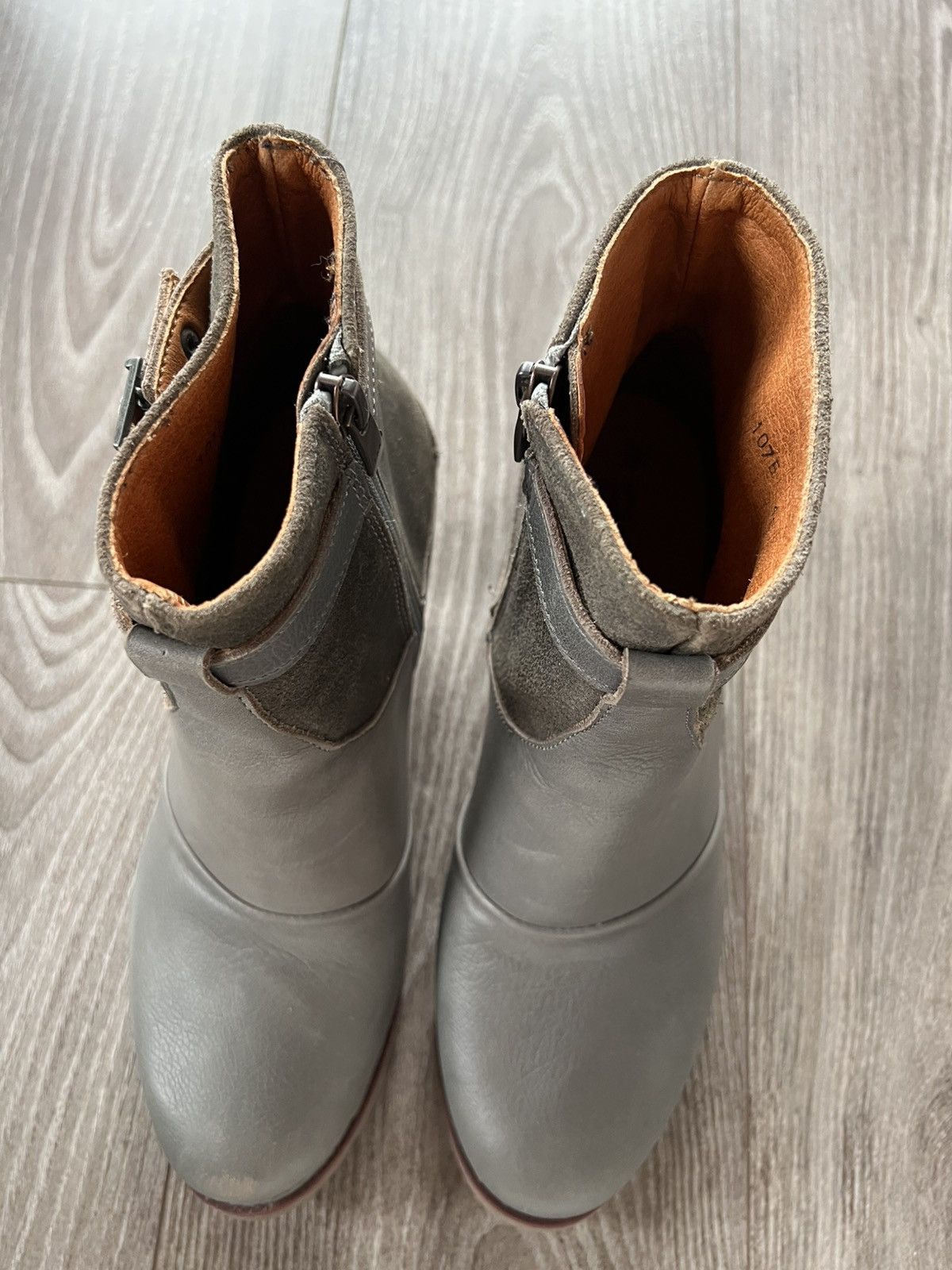 Other Rare The Art Company Cool System Leather Ykk zip Hills Boots Size US 9 / IT 39 - 11 Thumbnail