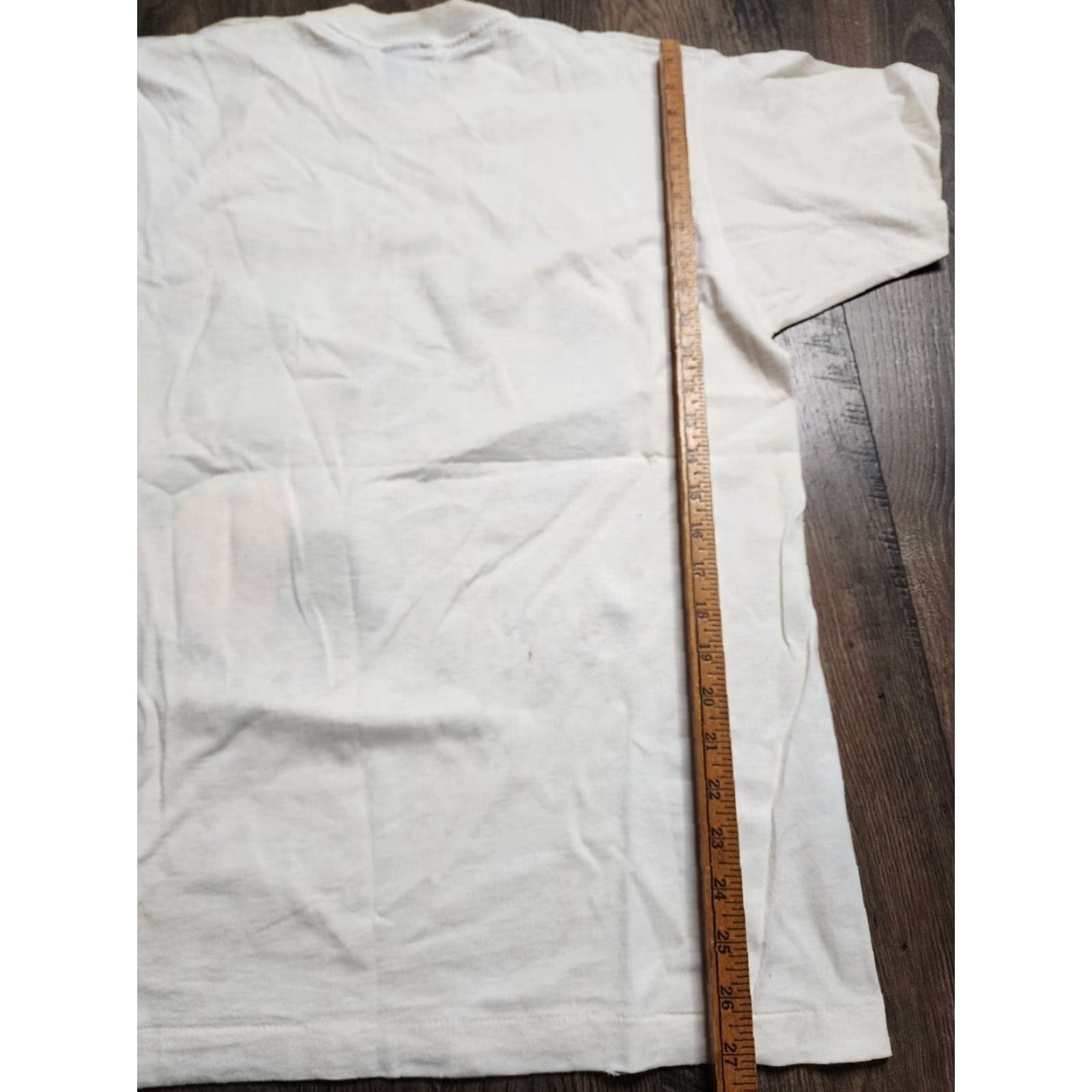 Vintage VINTAGE Screen Stars T-Shirt Disney Dick Tracy 80s Beige XL Men Short Sleeve Crew Neck Vintage 1980s Mens Tee Graphic Print Distressed Thrashed Size US XL / EU 56 / 4 - 4 Thumbnail