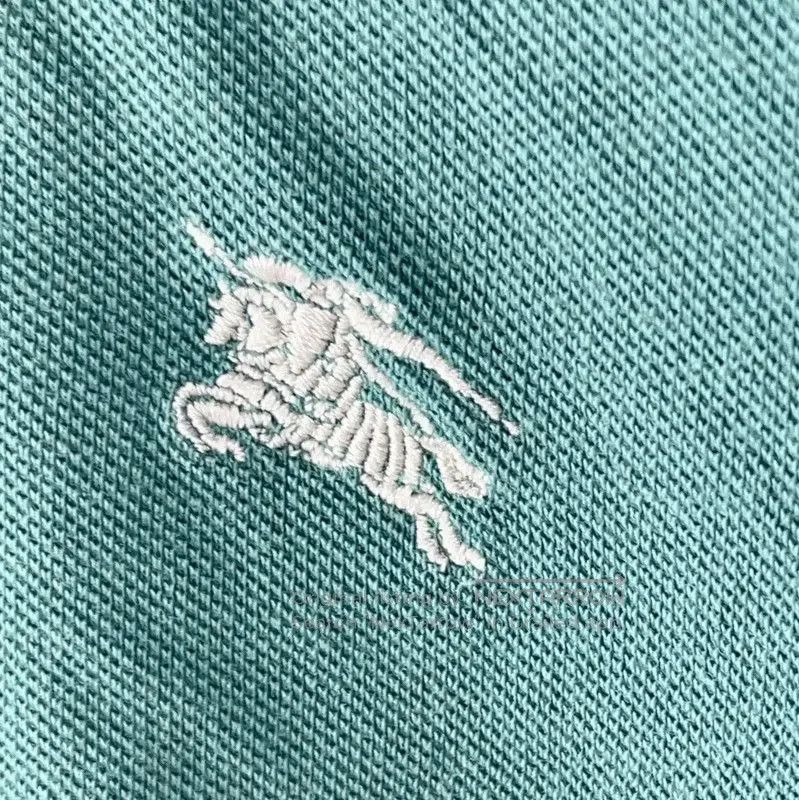 Burberry Burberry Green Cotton Men's Polo Shirt. Size US M / EU 48-50 / 2 - 2 Thumbnail