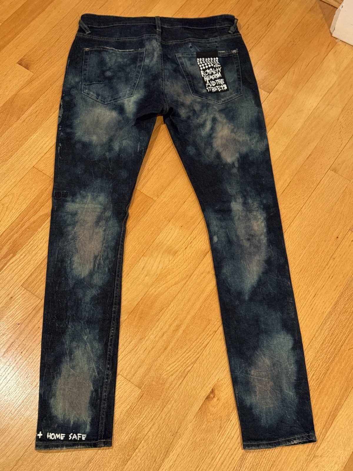 Ksubi Ksubi Bleached Effect Slim Denim Size US 31 - 5 Thumbnail