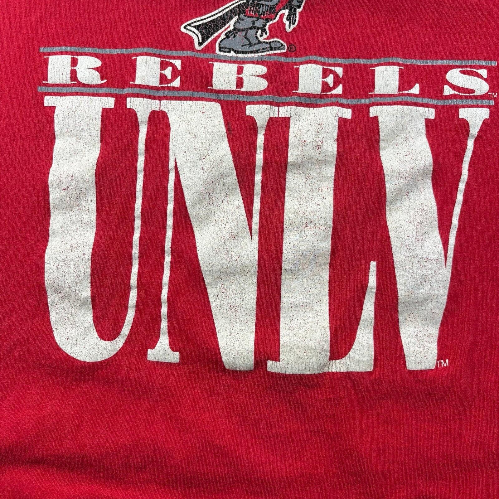 The Game Vintage 90s UNLV rebels single stitch Tee Size US XL / EU 56 / 4 - 6 Thumbnail