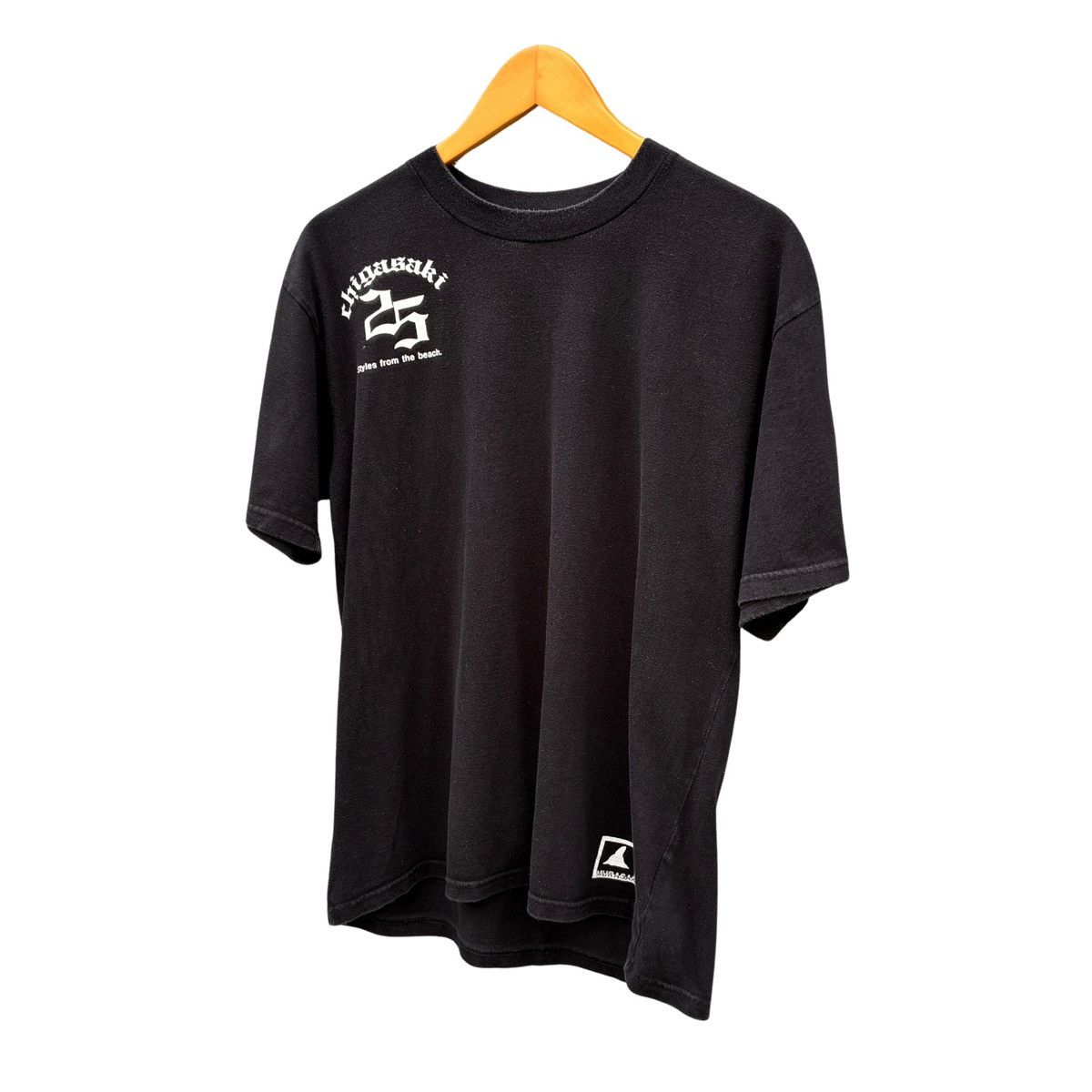 Japanese Brand × Vintage Vintage Gonzo Surf Chigasaki Riders Black T-Shirt Size US M / EU 48-50 / 2 - 2 Thumbnail