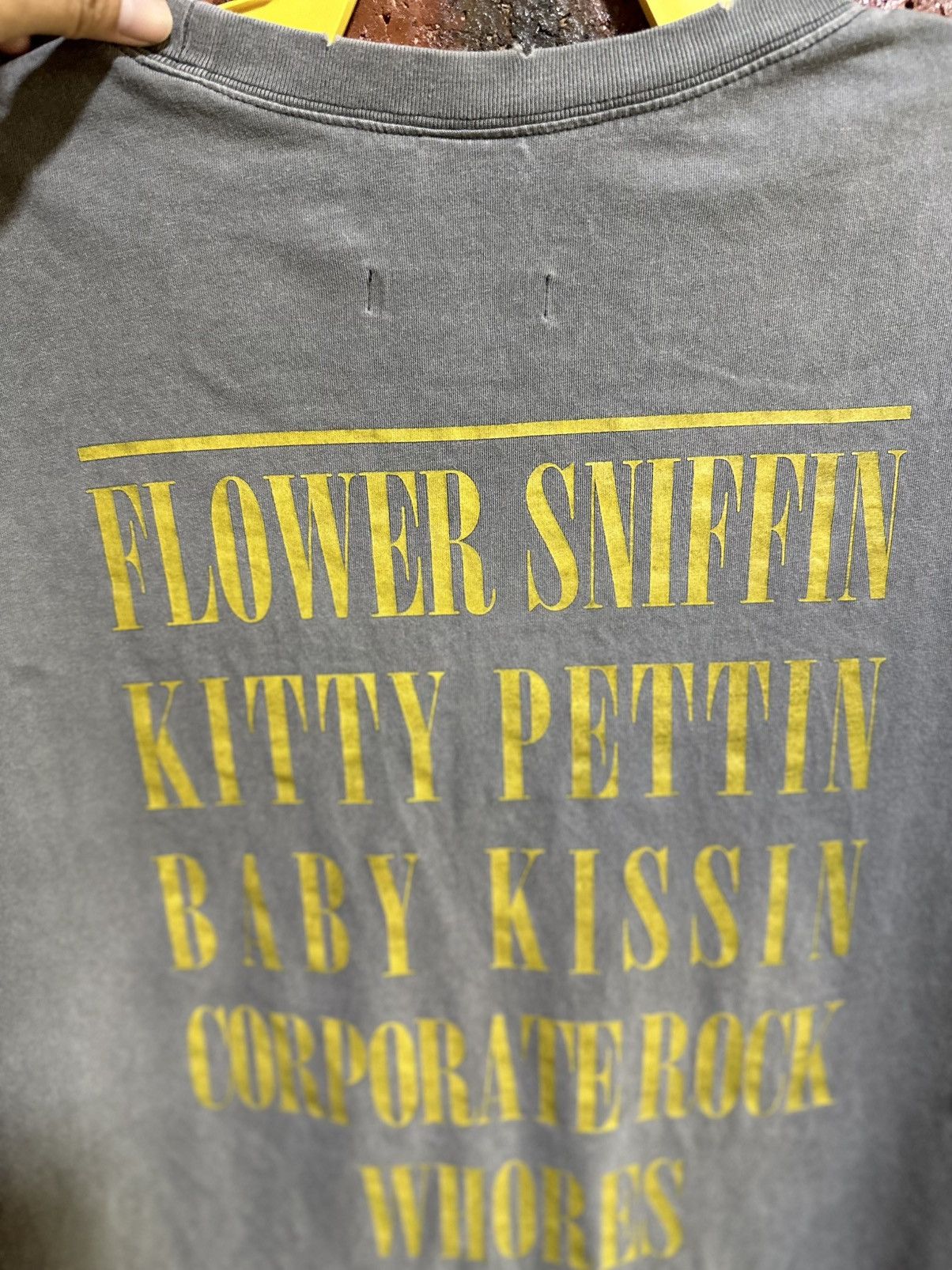 Band Tees Thrashed Vintage Nirvana Smile X Jouetie Distress Tee Size US L / EU 52-54 / 3 - 9 Thumbnail