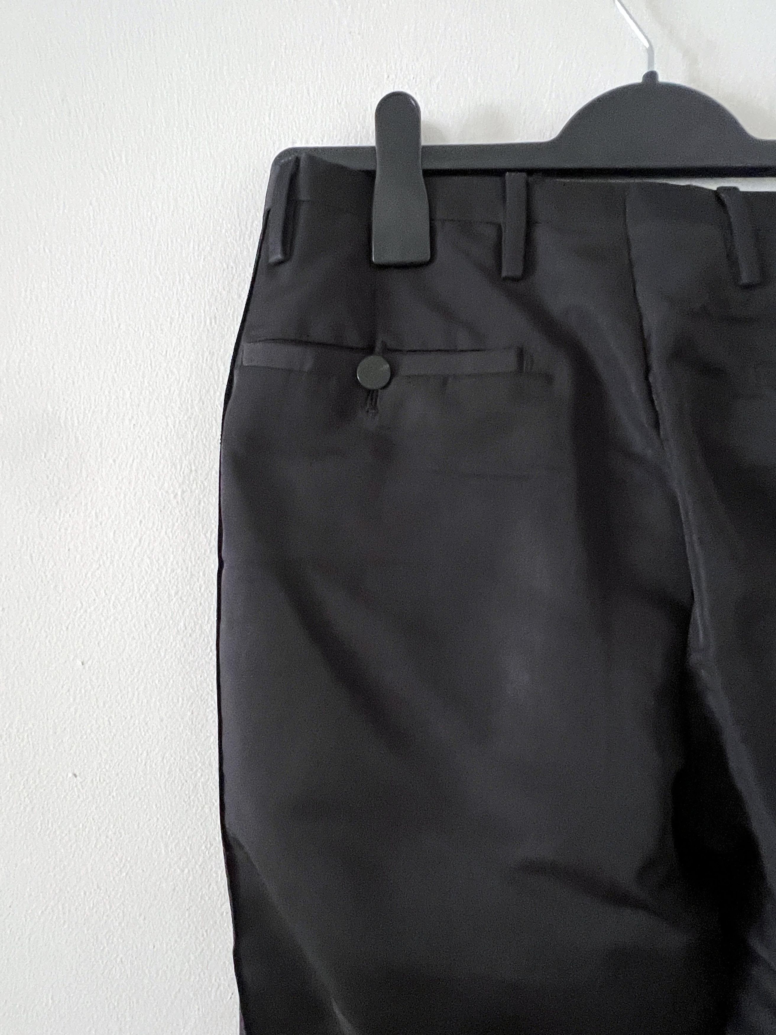 Lanvin Lanvin Silk Runway Spring 2010 Black Trousers, Alber Elbaz Size US 30 / EU 46 - 9 Thumbnail