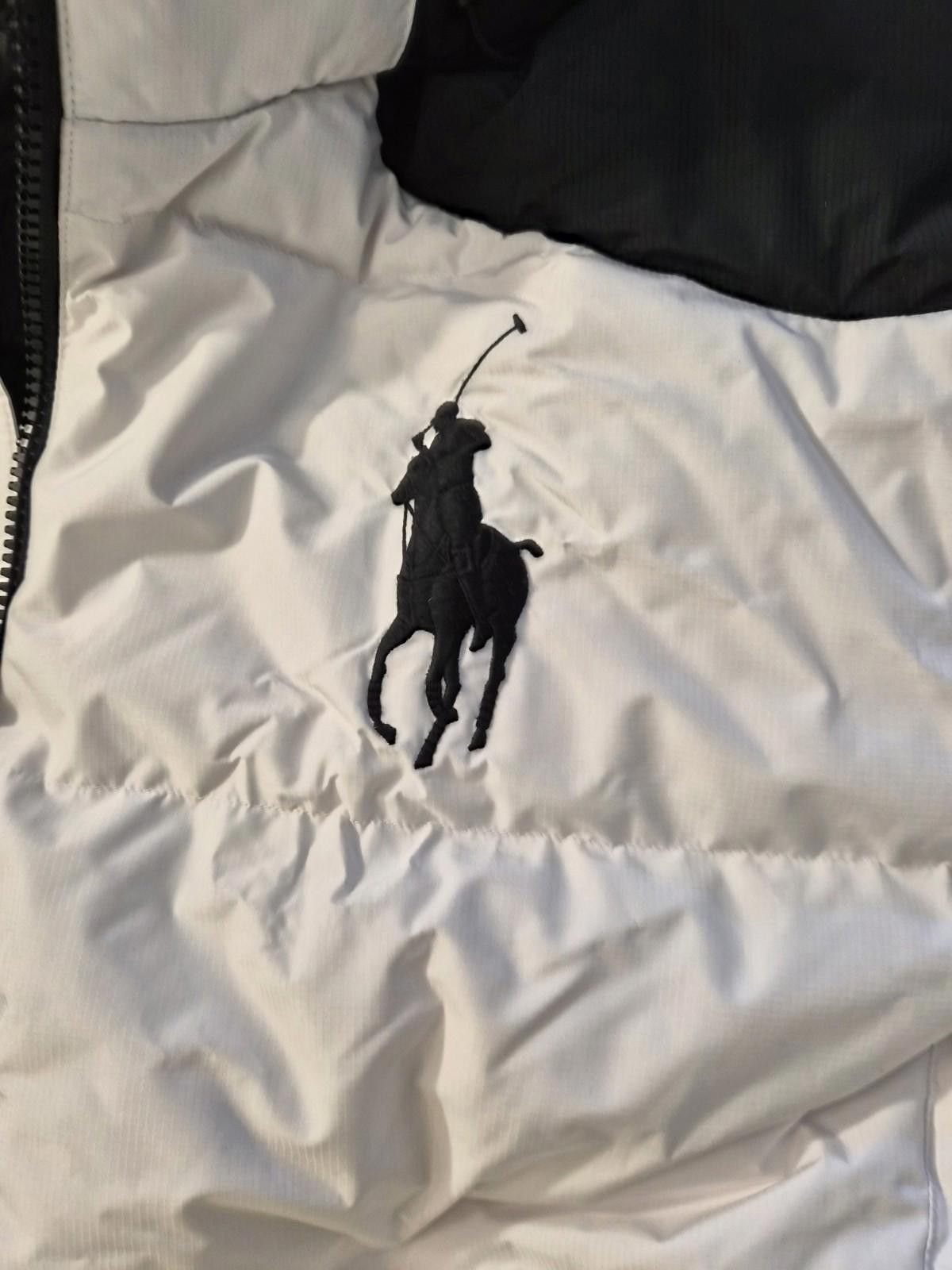 Polo Ralph Lauren POLO RALPH LAUREN Men’s Big Pony Down Jacket White Black 4XB Size US XXL / EU 58 / 5 - 5 Thumbnail
