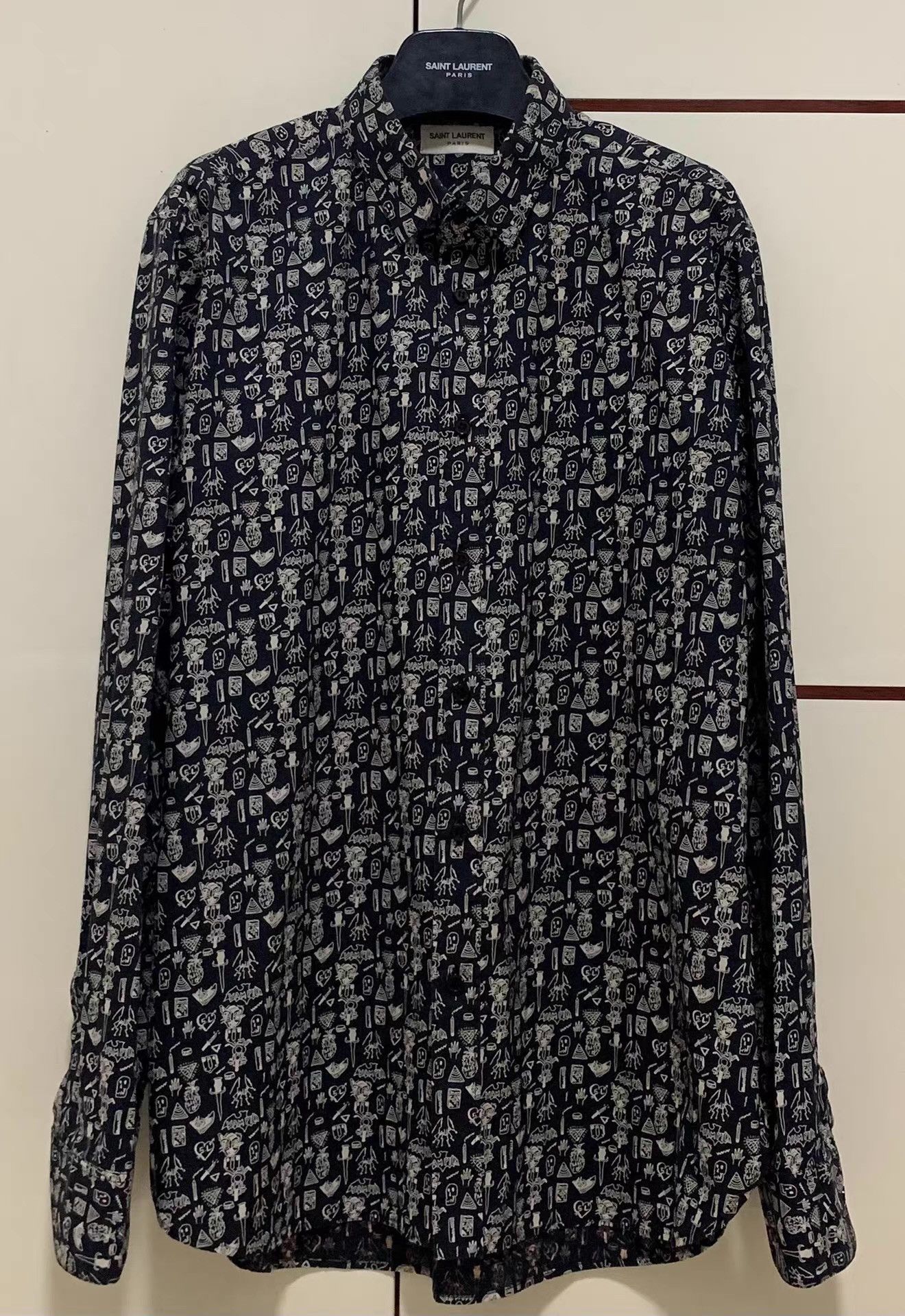 Saint Laurent Paris Saint Laurent SLP 14FW Q12 Size US XS / EU 42 / 0 - 1 Thumbnail