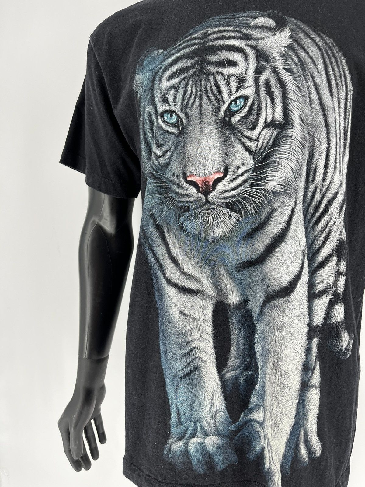 Other Vintage Y2K 90s Northern TigerFace Boxy Graphic Tee Size US L / EU 52-54 / 3 - 7 Thumbnail