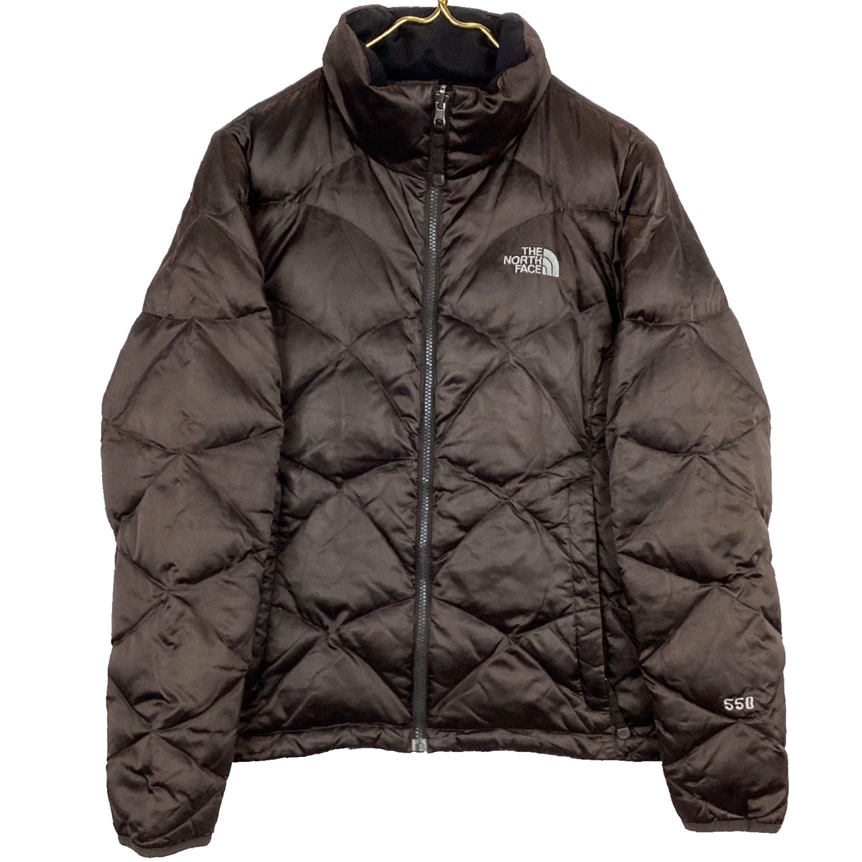 The North Face North Face Woman s Insulated 550 Goose Down Puffer Jacket in Medium Brown Rich Fill Power Grailed