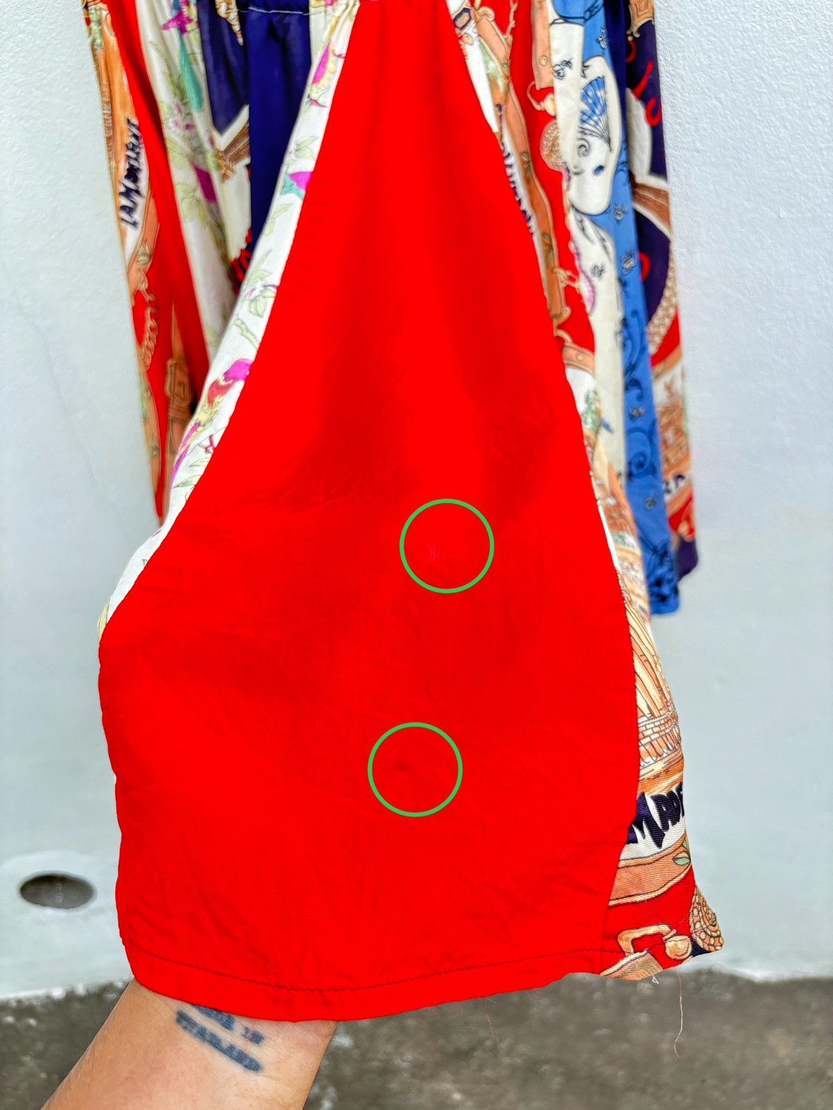 Comme des Garcons Comme des Garcons vintage scarf pattern skirt Size 28" / US 6 / IT 42 - 9 Thumbnail