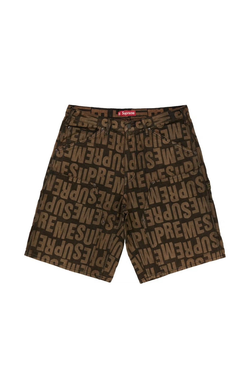 Supreme Supreme Shadows Baggy Denim Shorts Art Dealer 36 SS26