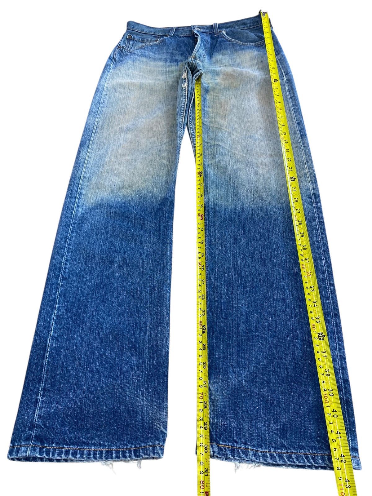Levi's Levi’s Blue Faded Wash Style Loose Jeans Size US 32 / EU 48 - 8 Thumbnail