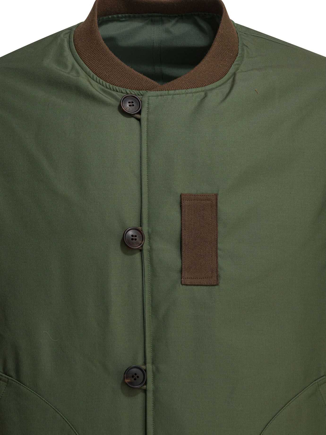 Visvim SS26 Contrast-Trim Button-Up Bomber Jacket Size US L / EU 52-54 / 3 - 6 Thumbnail