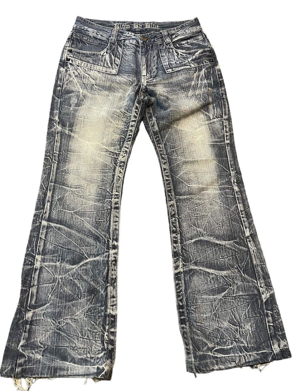 Japanese Brand Flare Jeans Blow By Blue Bootcut Size US 32 / EU 48 - 1 Thumbnail