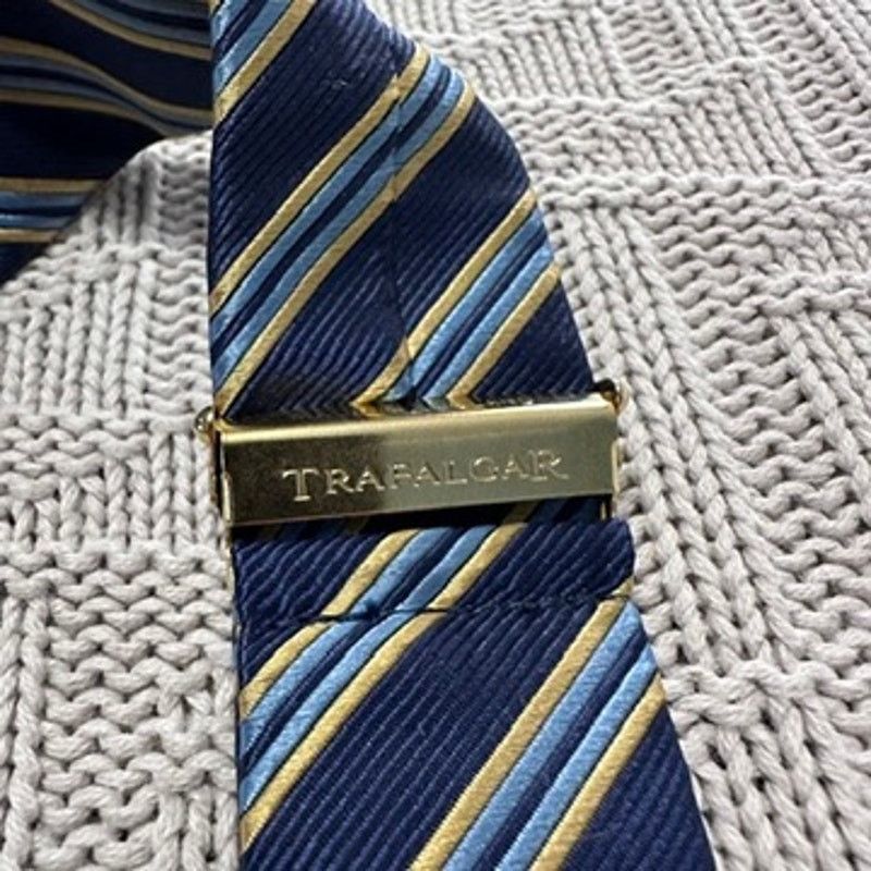 Trafalgar Trafalgar blue striped suspenders Size ONE SIZE - 5 Thumbnail