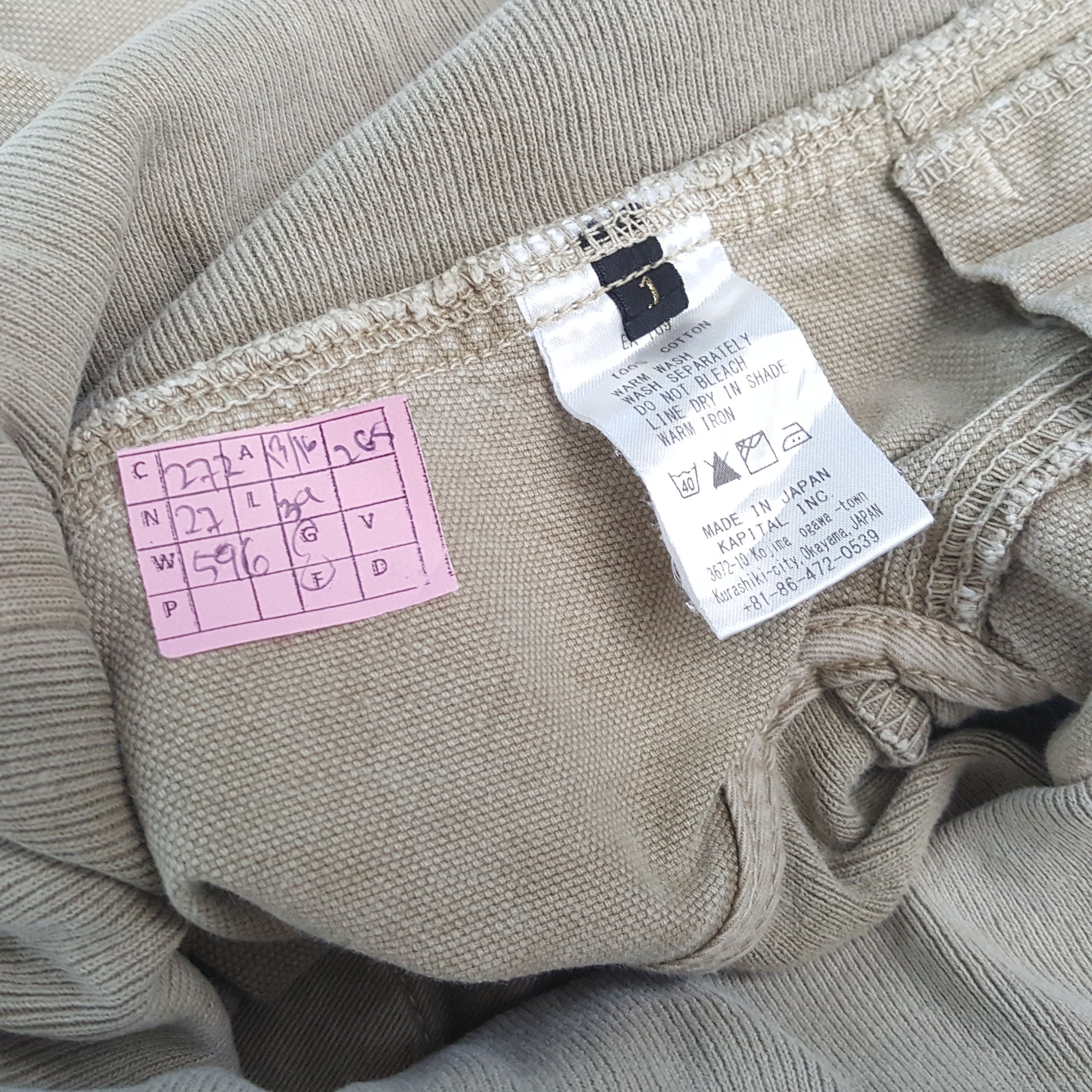 Japanese Brand × Kapital × Vintage KAPITAL Japanese Brand Custom Art Pant Size US 26 / EU 42 - 13 Thumbnail