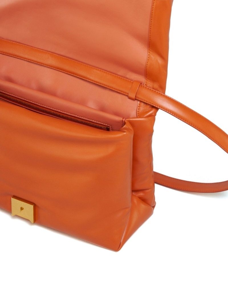 Marni o1w1db10125 Size:OS/ Large Prisma Shoulder Bag in Orange Size ONE SIZE - 5 Thumbnail