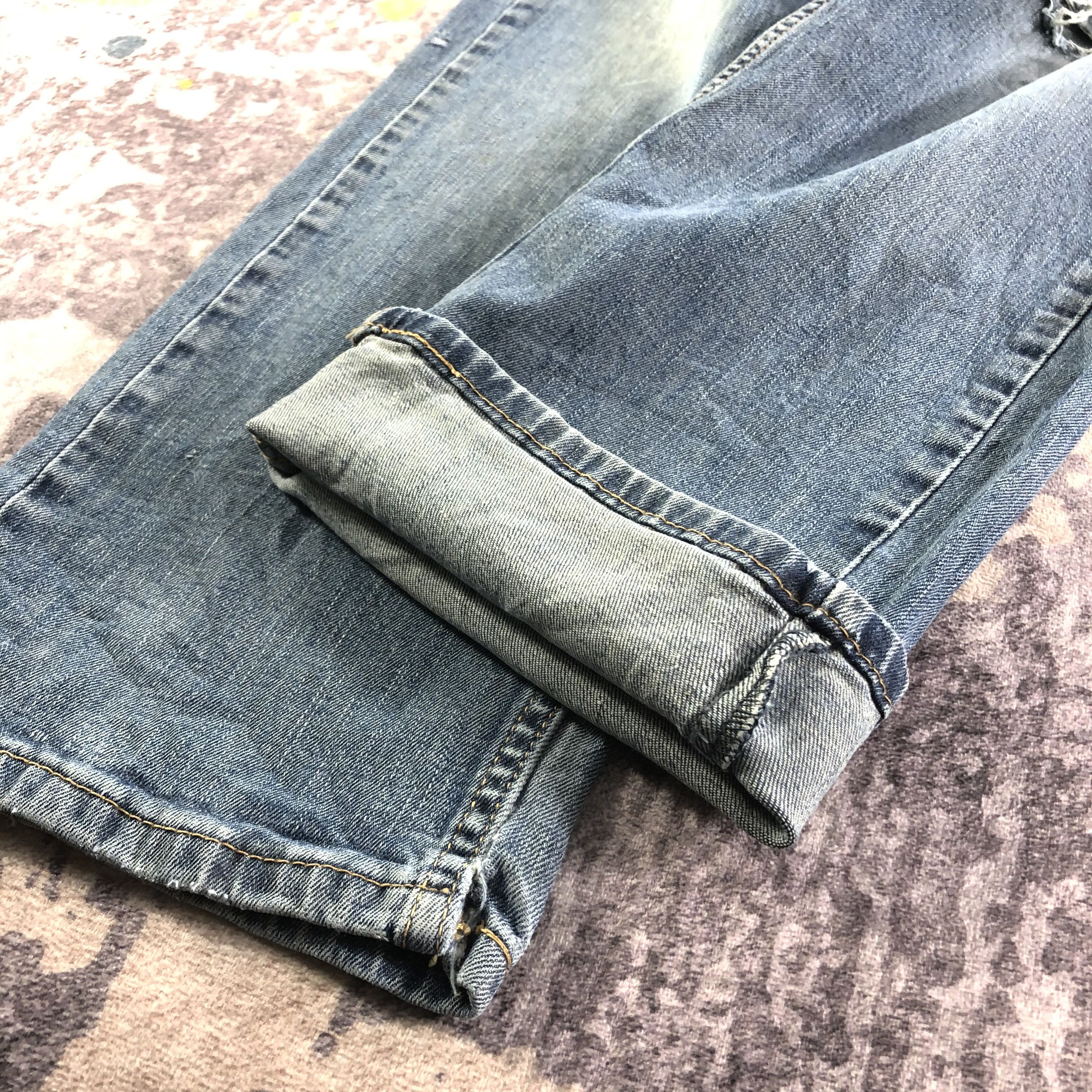 Levi's × Vintage Vintage Distress Levis 559 Jeans-JM3440 Size US 34 / EU 50 - 8 Thumbnail