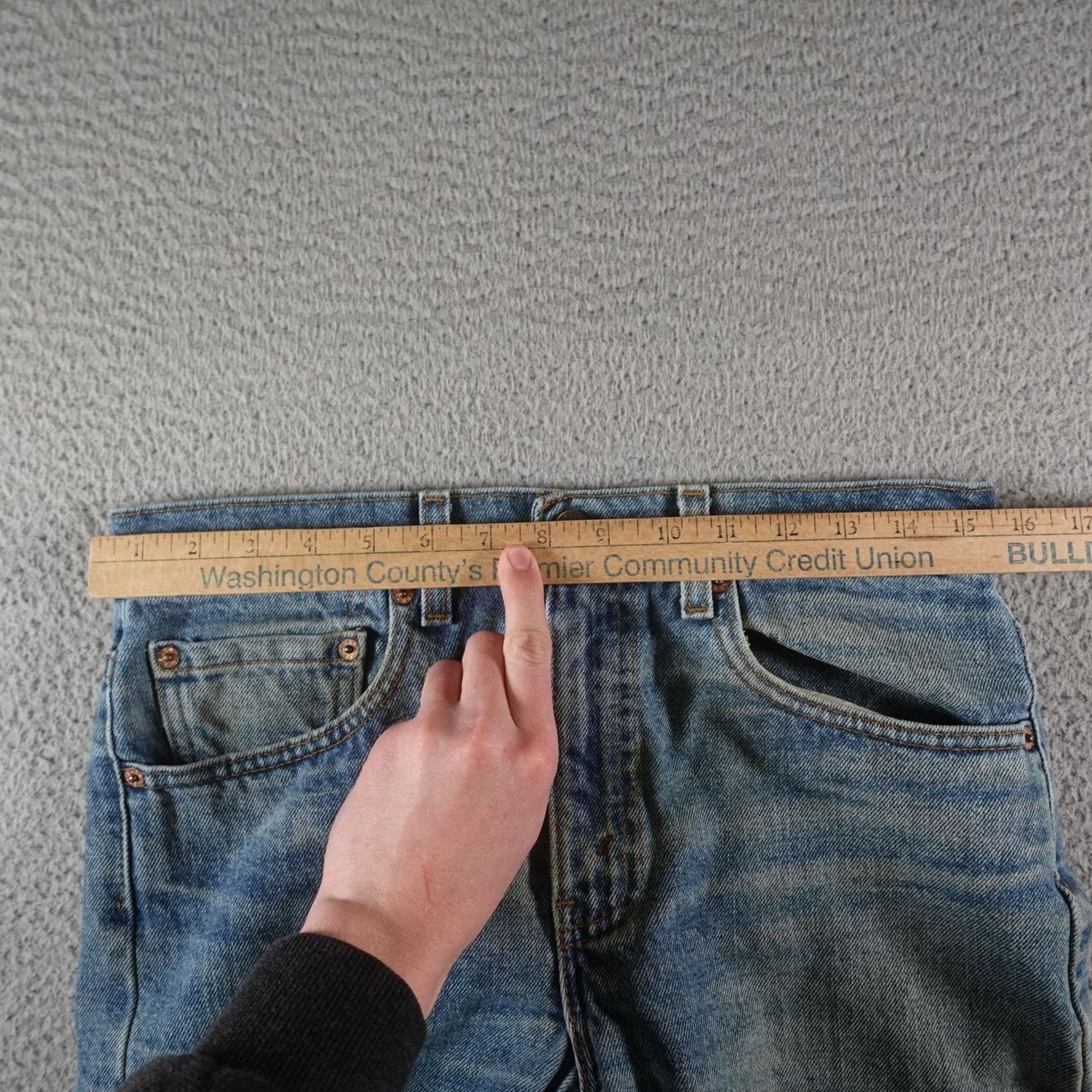 Levi's VINTAGE Levi's 512 Jeans Men 32x34 Blue Slim Fit Tapered Leg Denim Made USA 90s Size US 32 / EU 48 - 6 Thumbnail