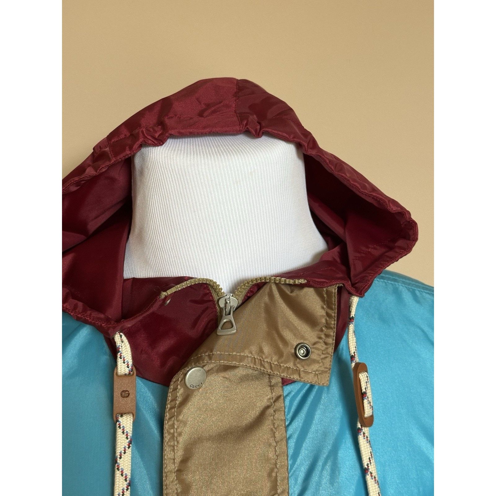 Gucci Gucci Nylon Blouson Jacket with Hoodie 40 US 740572 Size US L / EU 52-54 / 3 - 5 Thumbnail