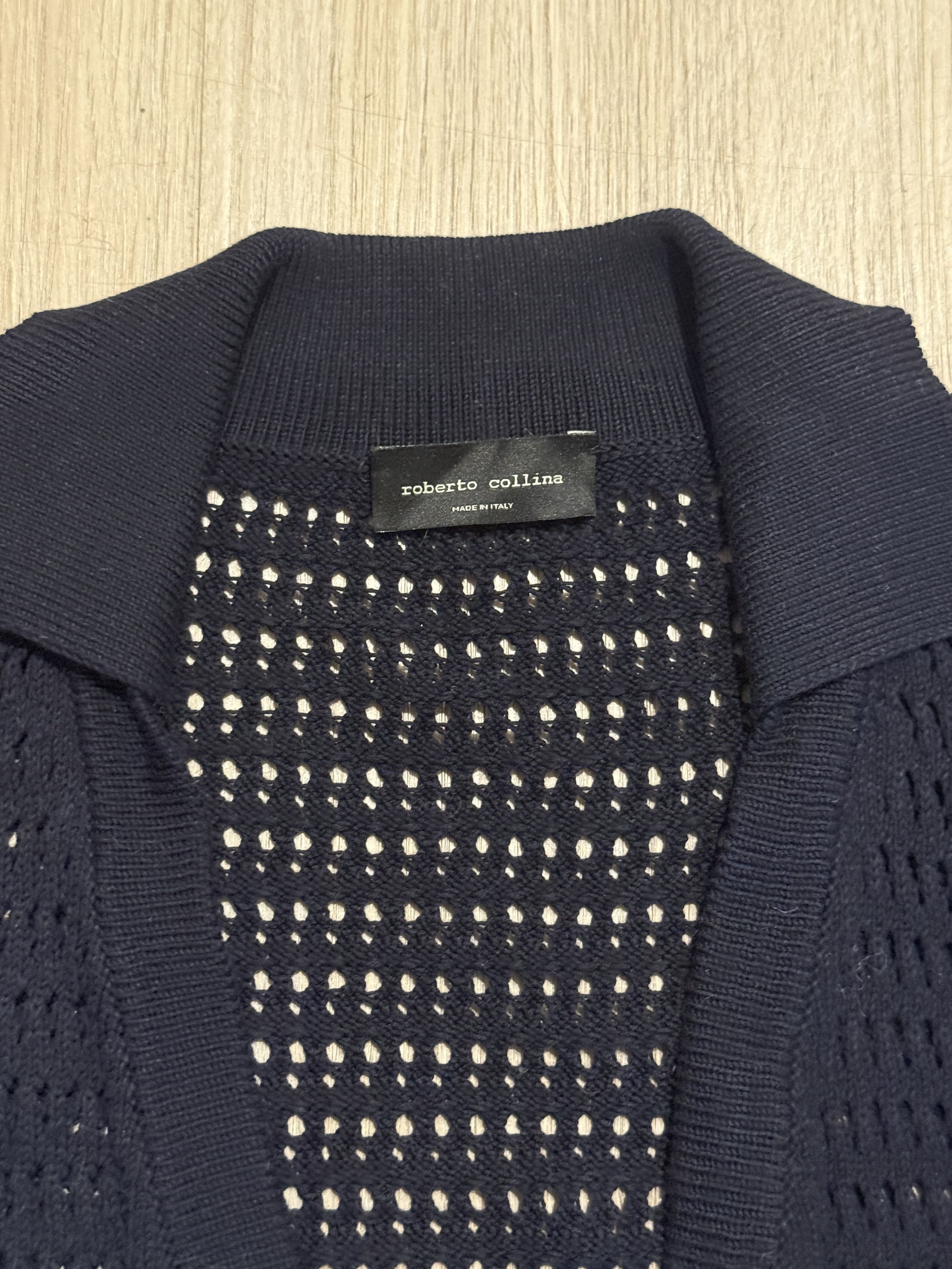 Roberto Collina Casual knit navy top Size US M / EU 48-50 / 2 - 4 Thumbnail