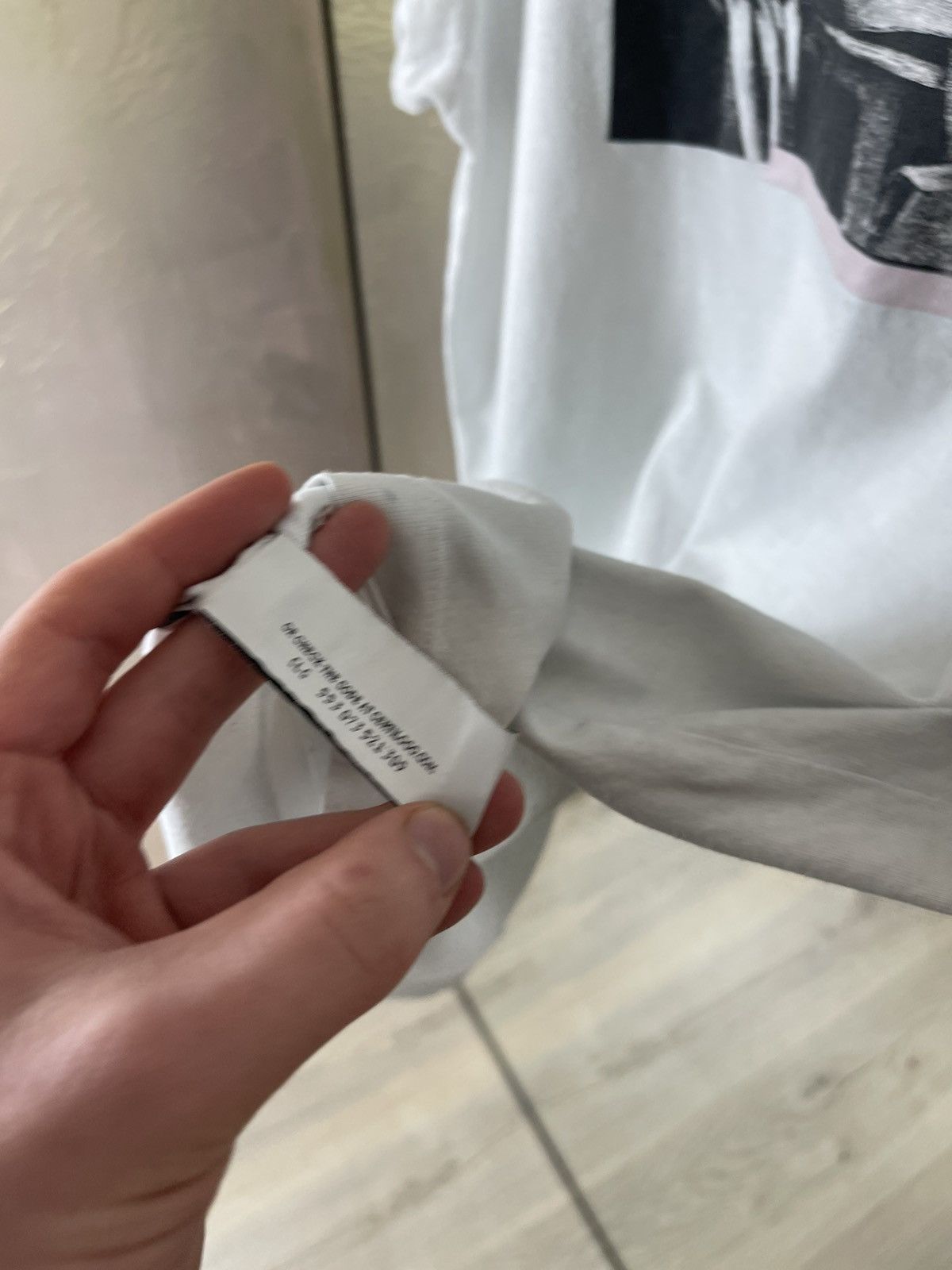 Off-White Off-White Caravaggio Saint Jerome Graphic Slim Tee White Size US M / EU 48-50 / 2 - 13 Thumbnail