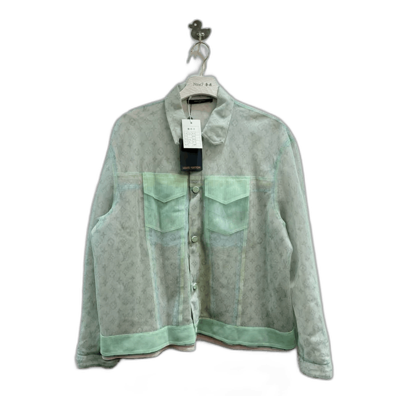 Louis Vuitton Louis Vuitton Sheer Logo Jacket-yf Size US L / EU 52-54 / 3 - 1 Thumbnail