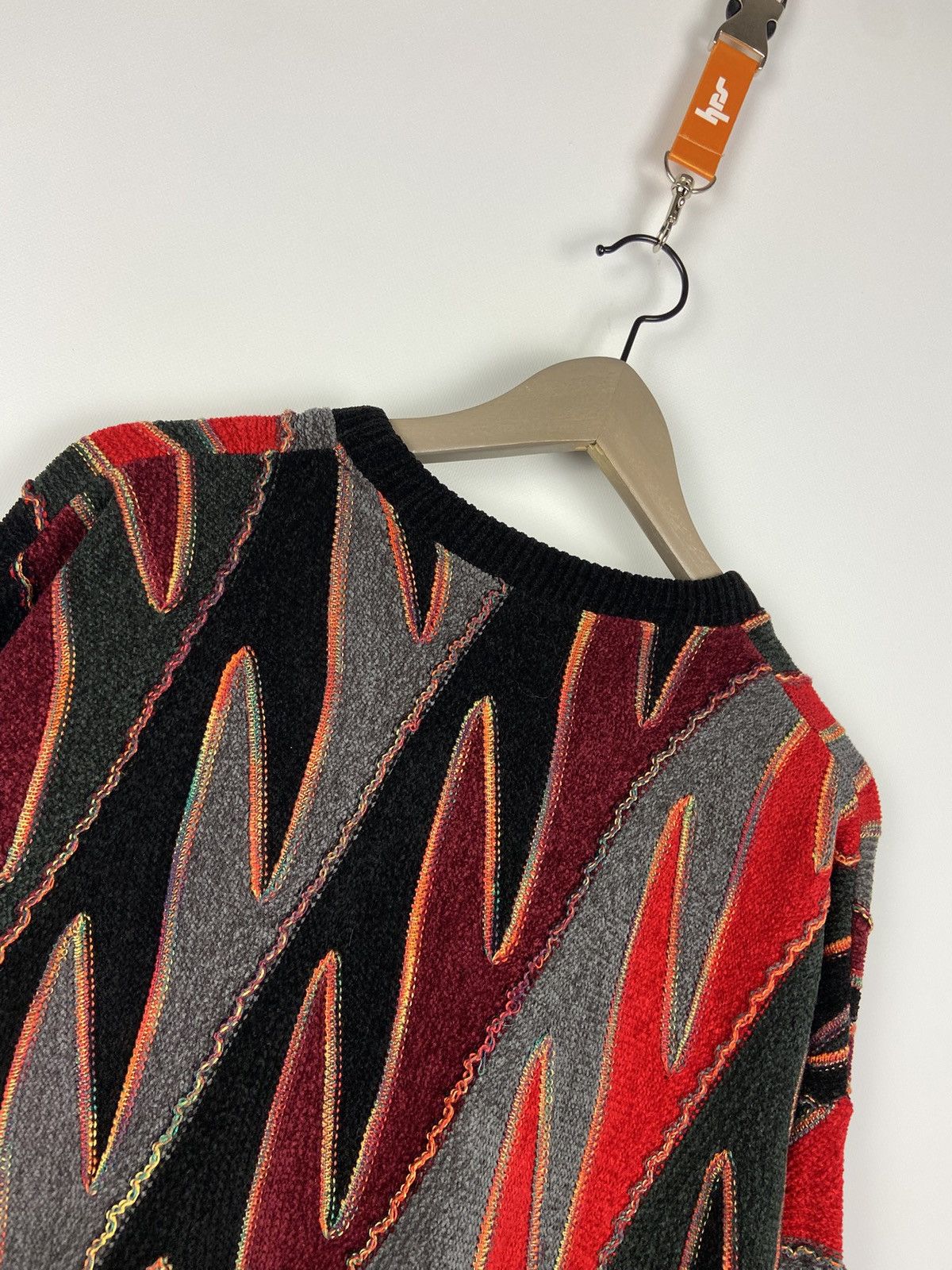 Tundra Vintage Tundra Coogi Style Men’s Knit 3D Textured Sweater Size US L / EU 52-54 / 3 - 18 Thumbnail
