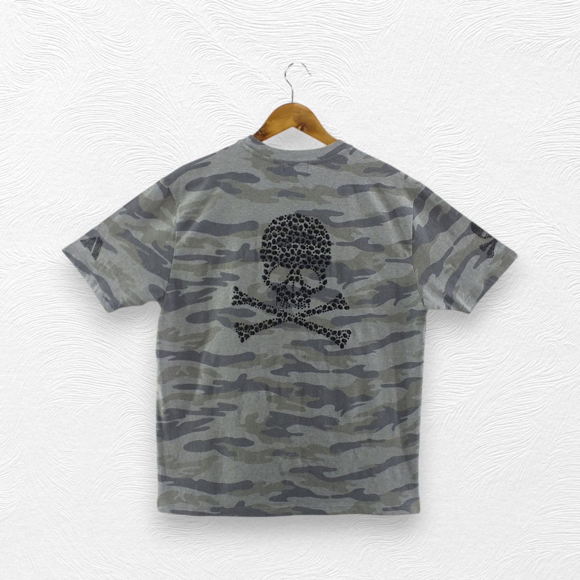 Japanese Brand Vintage Skulls Ambition Japenese Brand Large Tshirt -F079 Size US L / EU 52-54 / 3 - 1 Thumbnail