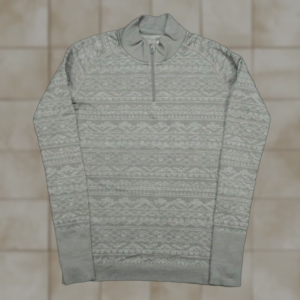 Lululemon VINTAGE not applicable. Title: Lululemon Rest Less Pullover Women's Casual Shirt 1/4 Zip Gray Medium Sweatshirt Activewear Women Size M / US 6-8 / IT 42-44 - 1 Thumbnail