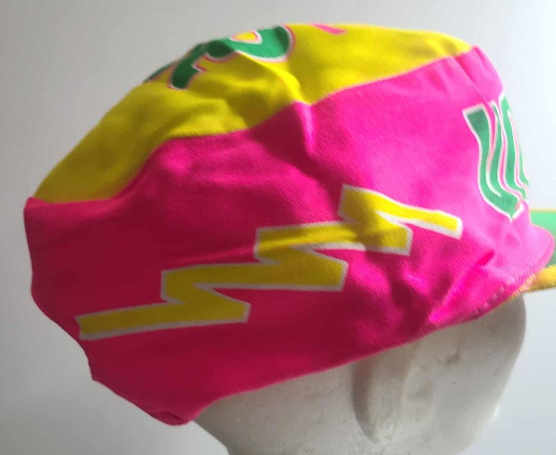 Asics VINTAGE USA ASICS YELLOW REVERSABLE RUNNING CAP,neon,80s,90s Size ONE SIZE - 6 Thumbnail