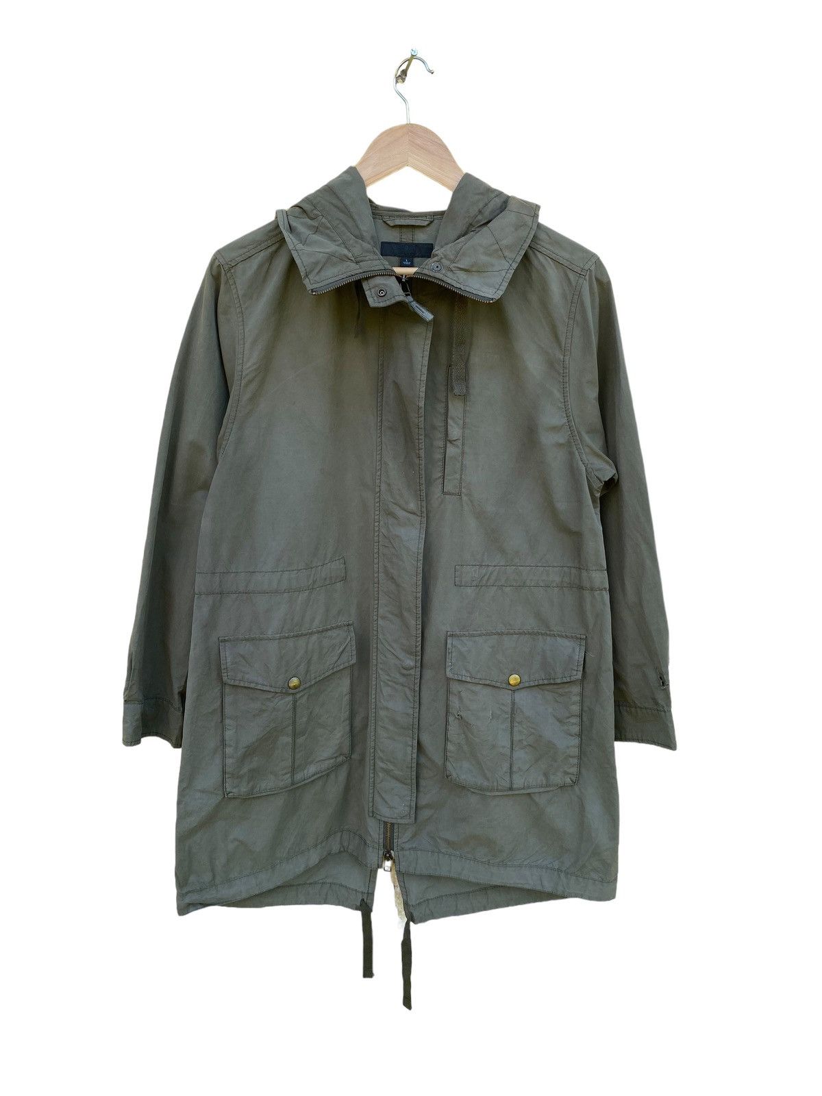 Japanese Brand × Uniqlo Uniqlo military parka jacket Size US L / EU 52-54 / 3 - 3 Thumbnail