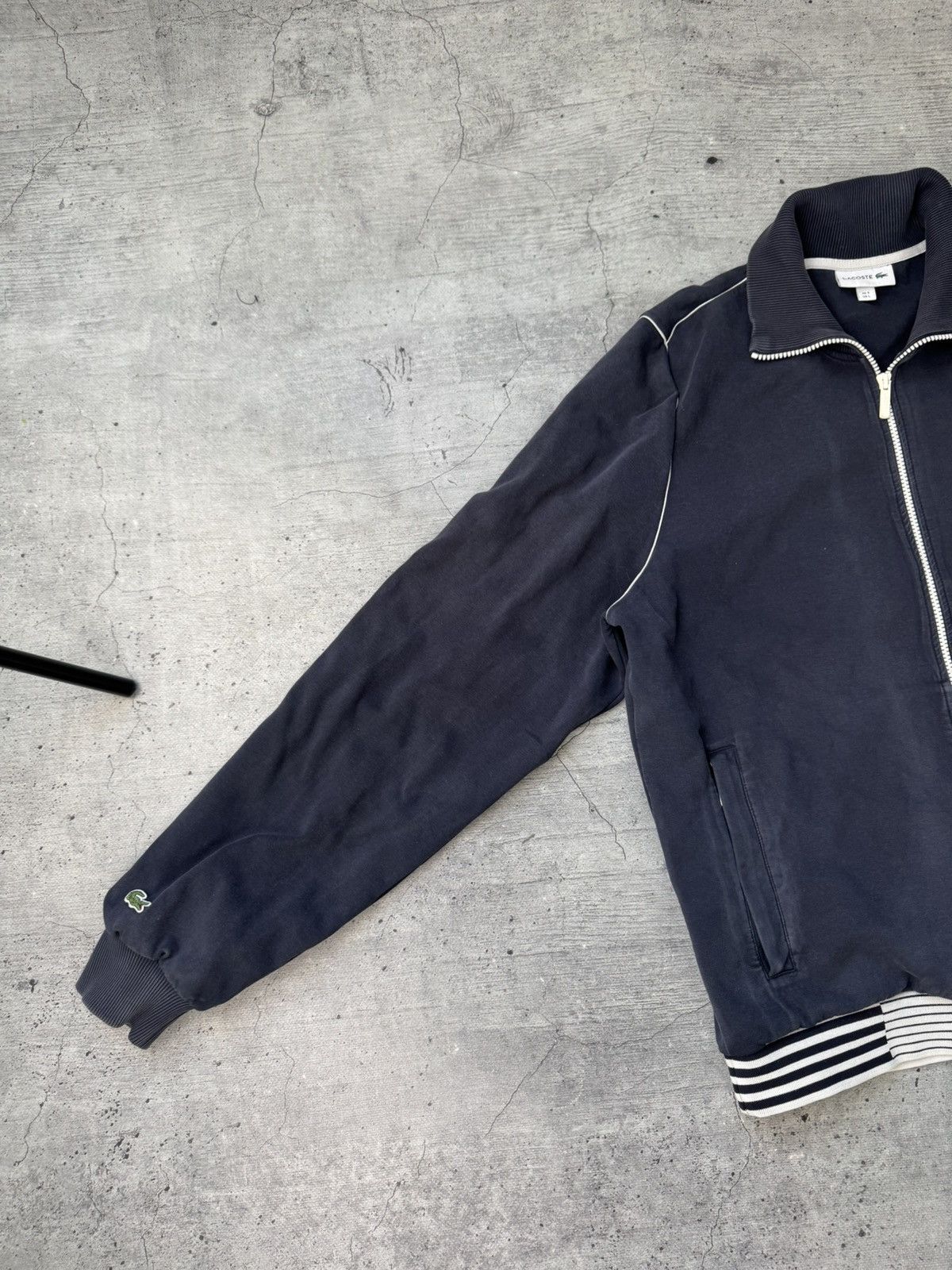Lacoste 🐊 RARE Vintage Lacoste Zip Active Olimpian Sweatshirt Y2K Size US L / EU 52-54 / 3 - 4 Thumbnail