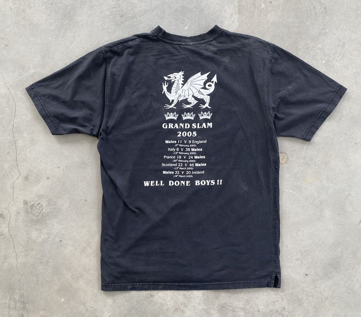 Rugby Ralph Lauren × Vintage MANAV RUGBY GRAND SLAM TEE Size US L / EU 52-54 / 3 - 1 Thumbnail
