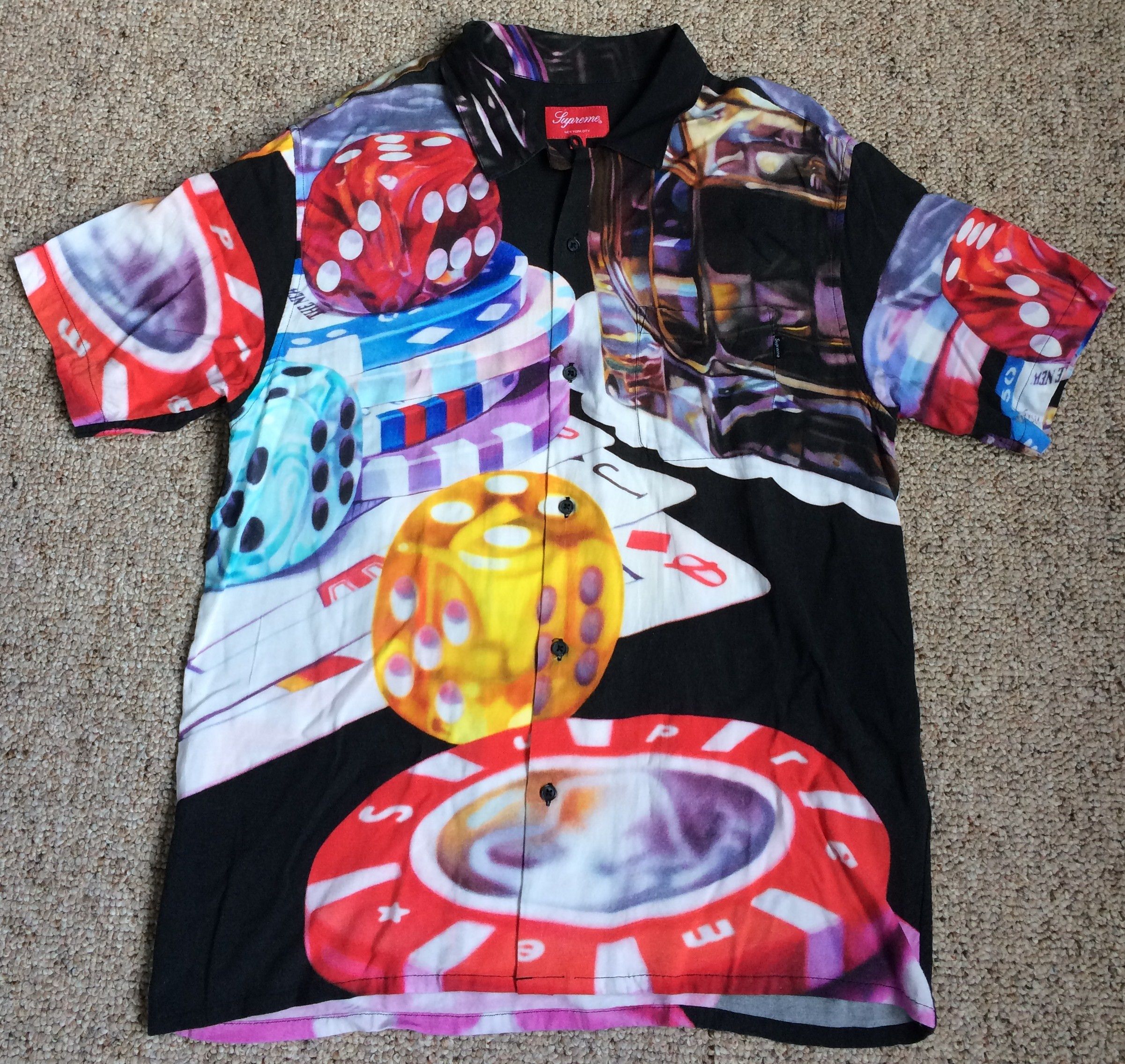 Supreme F/W 2018 Supreme Casino Rayon Shirt | Grailed 