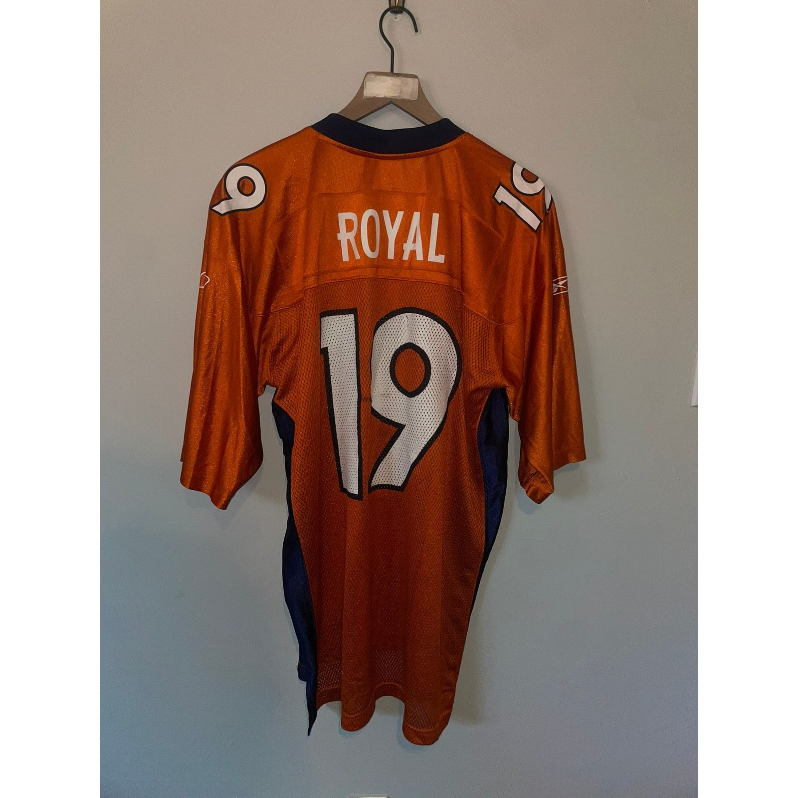 Reebok Y2K Denver Broncos NFL Eddie Royal #19 Football Jersey 2000s Size US L / EU 52-54 / 3 - 6 Thumbnail
