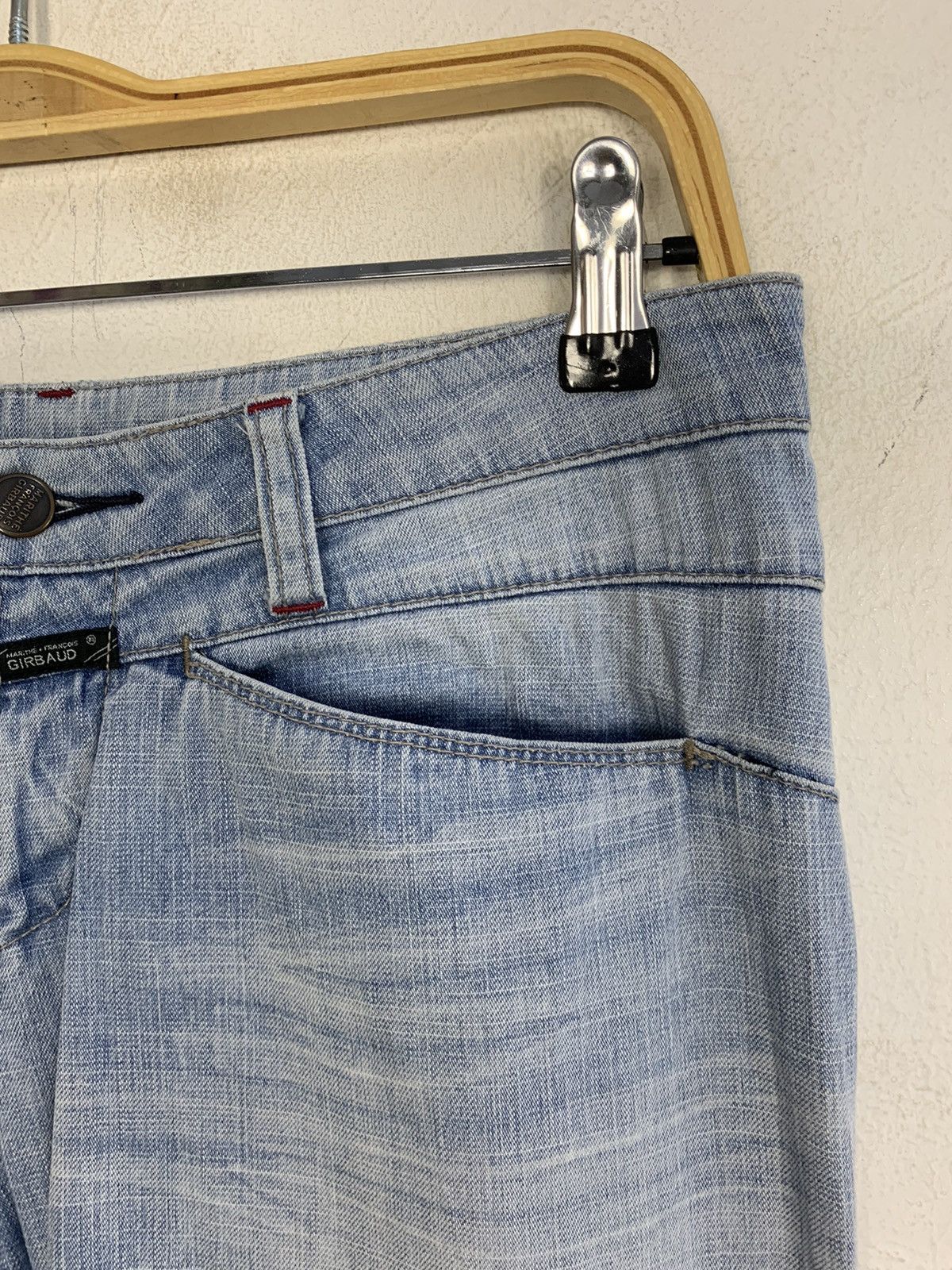 Designer 90s Marithe Francois Girbaud Double Waist Bootcut Size 30" / US 8 / IT 44 - 5 Thumbnail