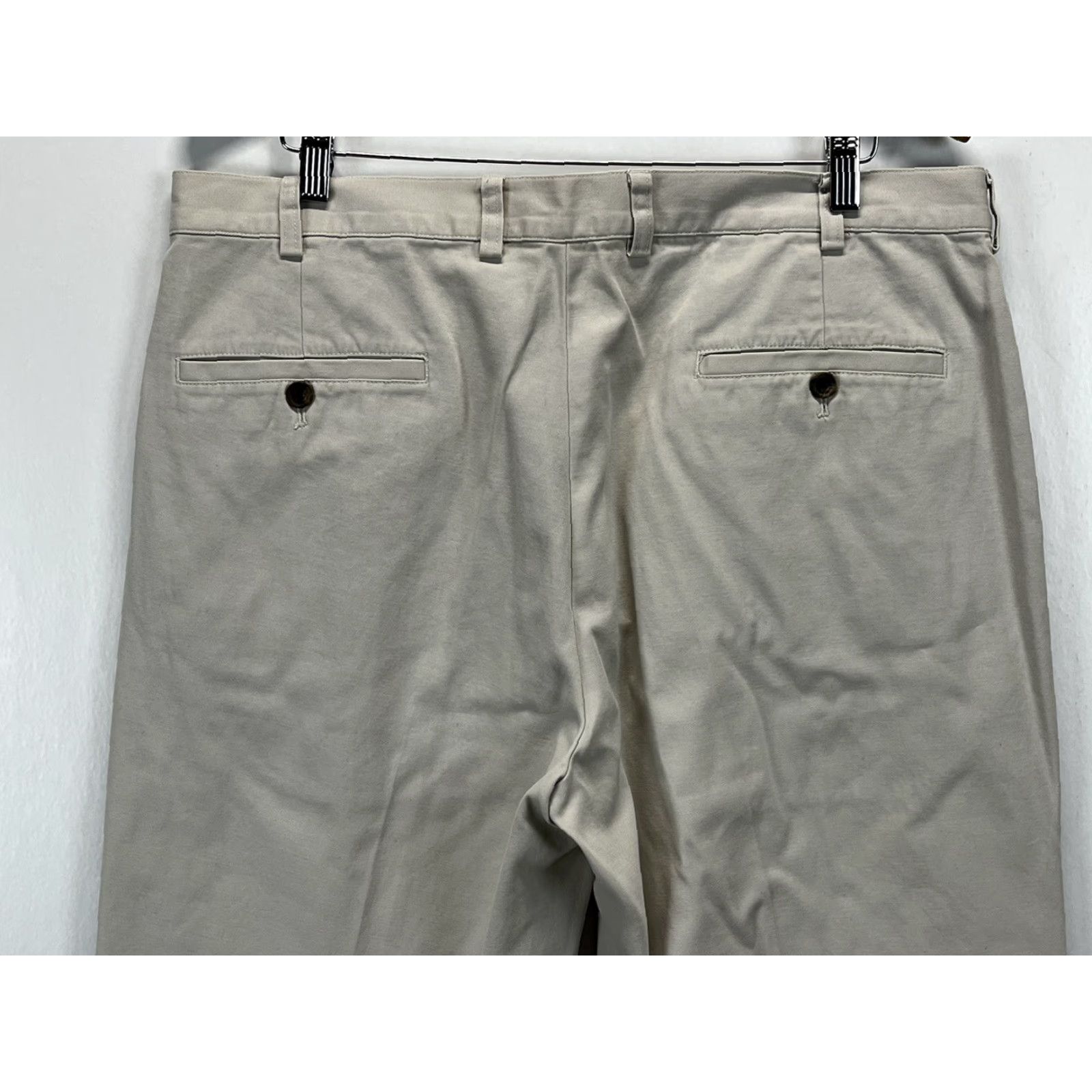 Brooks Brothers Brooks Brothers Men’s Clark Chino Pants 38X30 Beige Flat Front Preppy Regular Men 38 30 VGUC Size US 38 / EU 54 - 4 Thumbnail