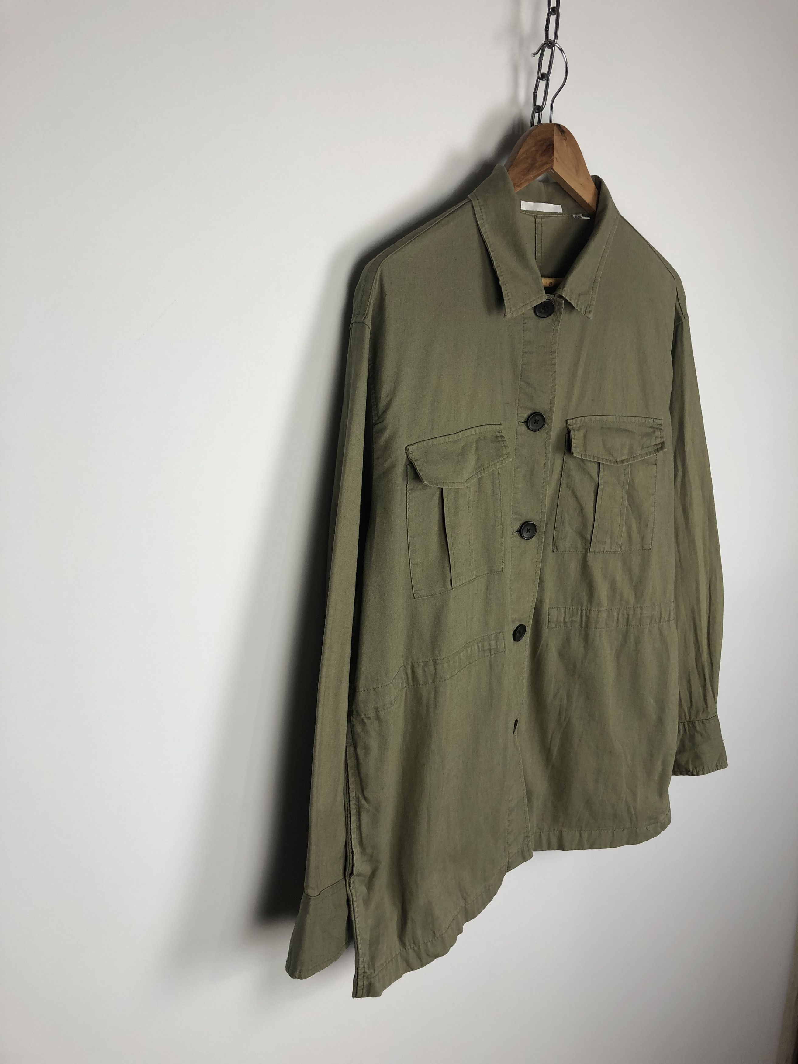 Uniqlo Uniqlo Overshirt Jacket Khaki size M Size US M / EU 48-50 / 2 - 4 Thumbnail